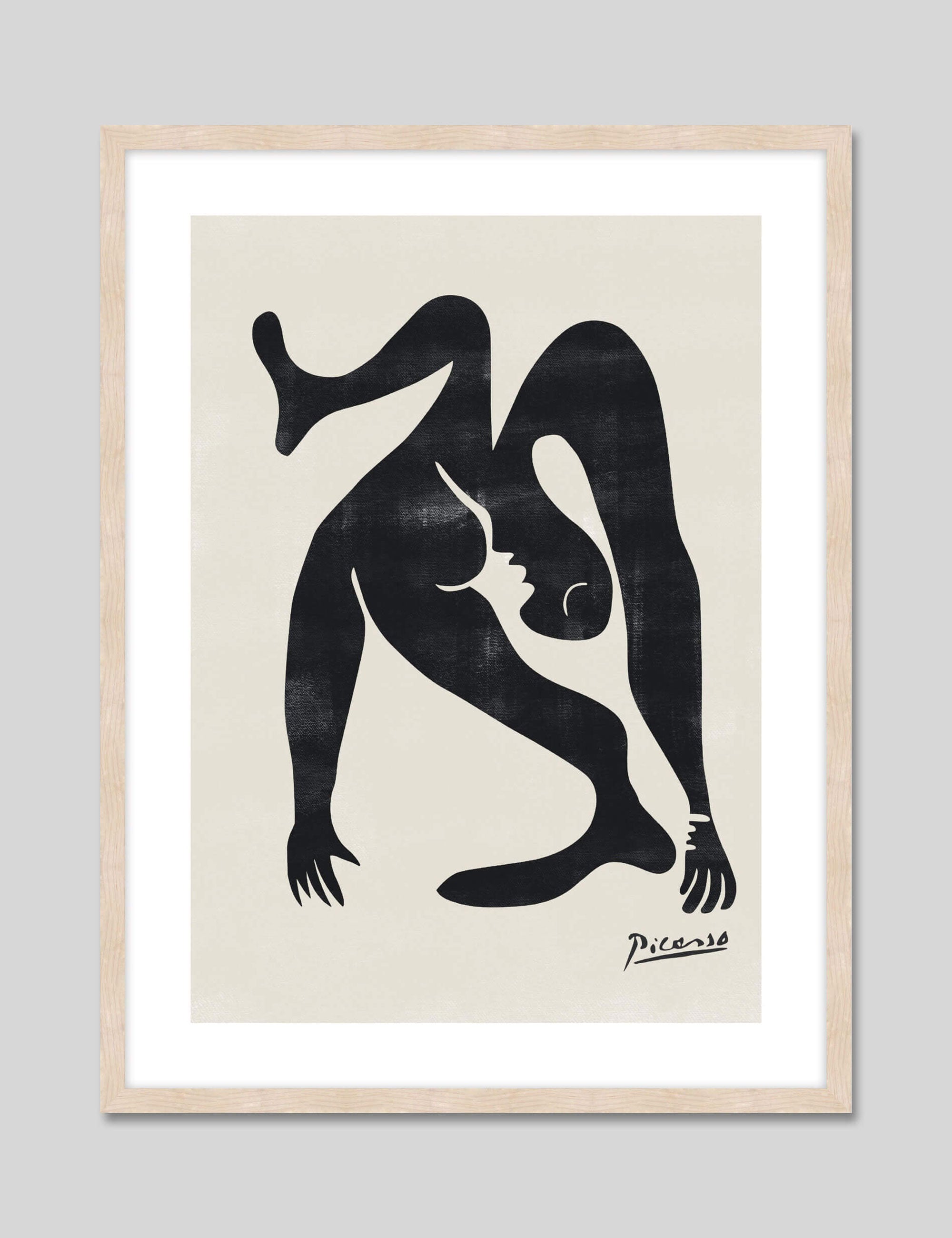 ピカソ「Peddler L&#39;acrobate The Acrobat」ポスター L'acrobate (The Acrobat) - 1000Museums