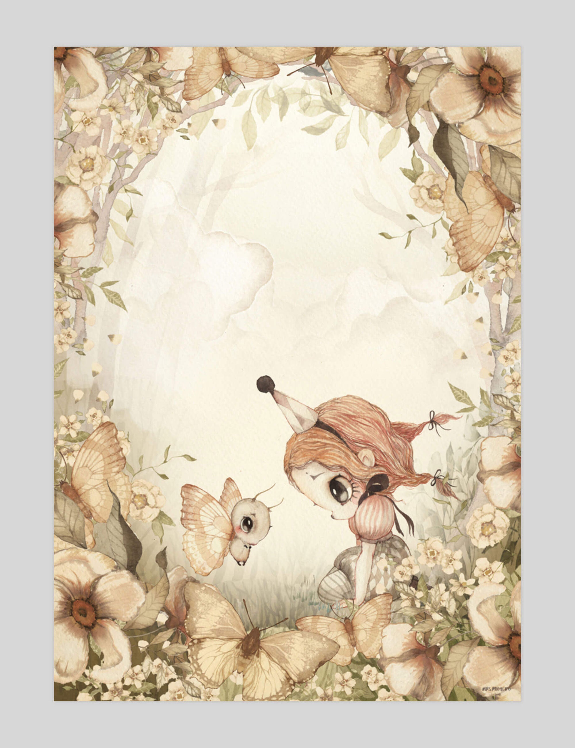 The Rose Forest by Mrs Mighetto Art Print