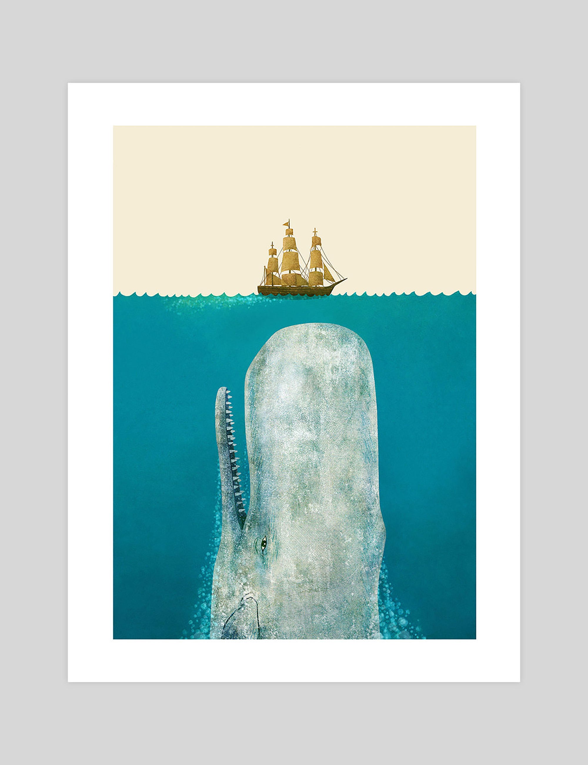 The Whale by Terry Fan Art Print