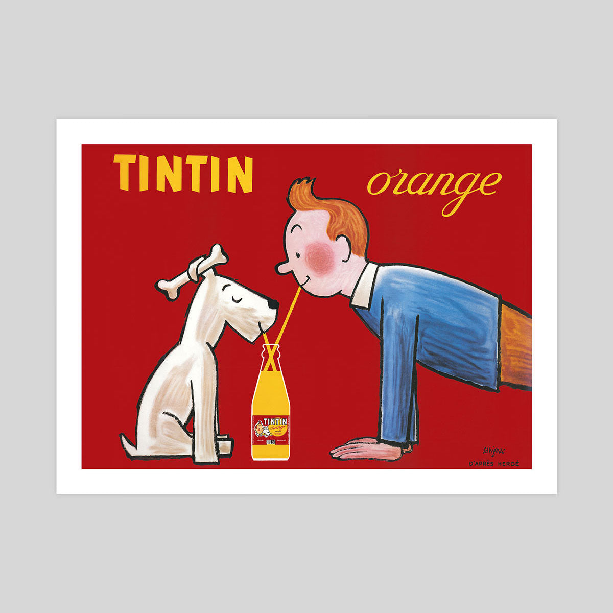 Amazon.co.jp: Orange SAVIGNAC サイズ 80x60cm レイモン