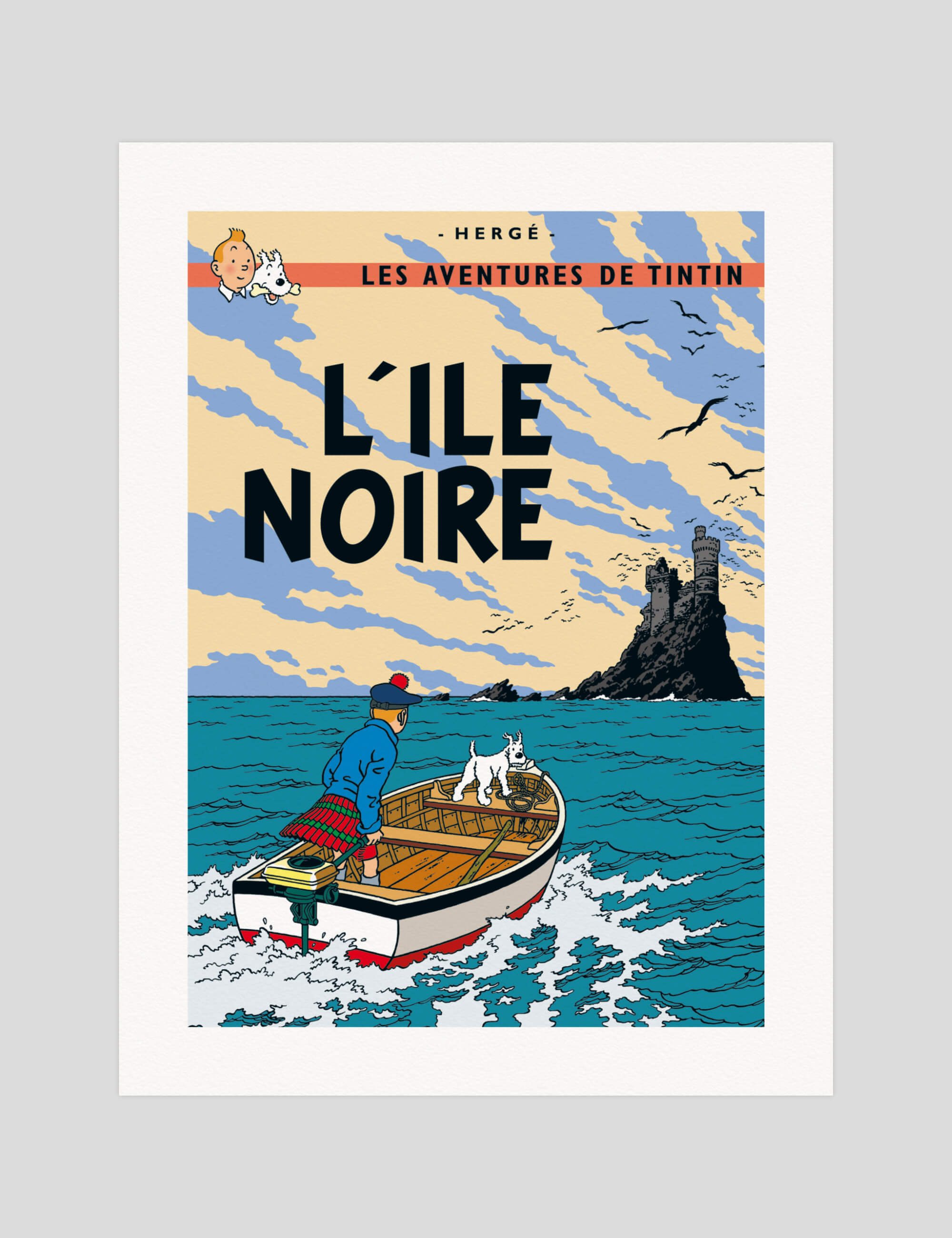Tintin L'ile Noire