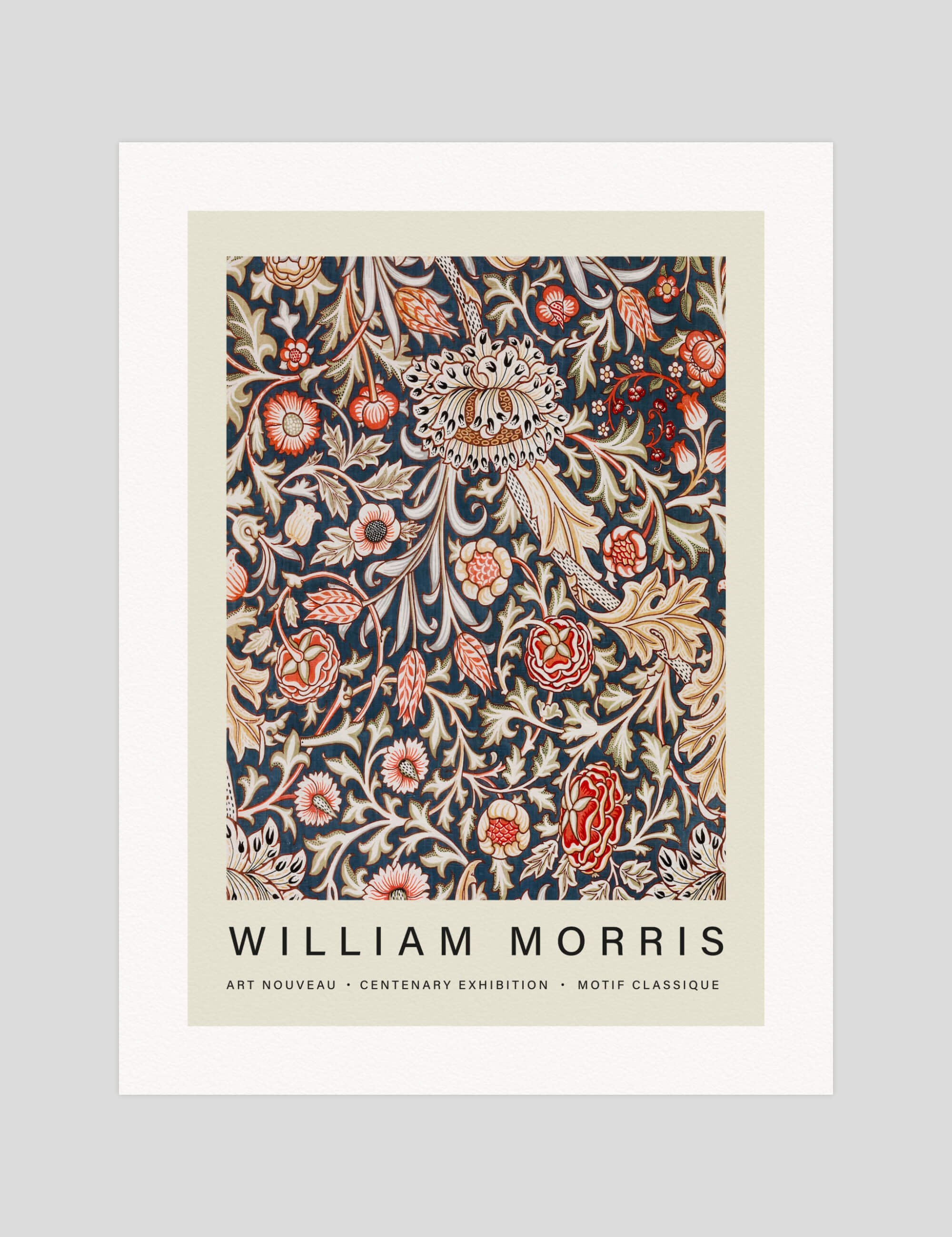 William Morris Trent gallery quality art print produced using 100% cotton rag textured art paper and pigment based archival inks in New Zealand.