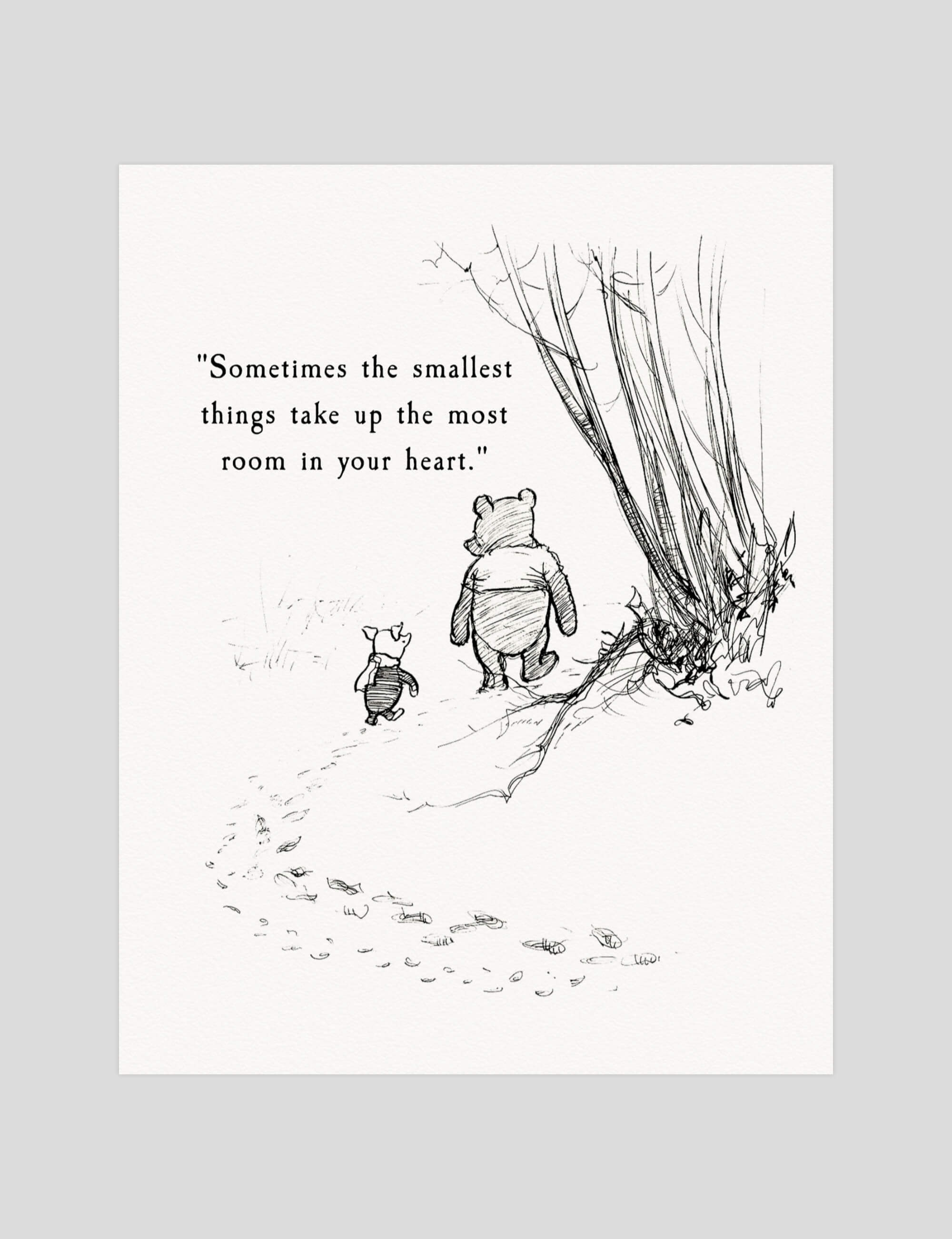 Winnie The Pooh - The Smallest Things
