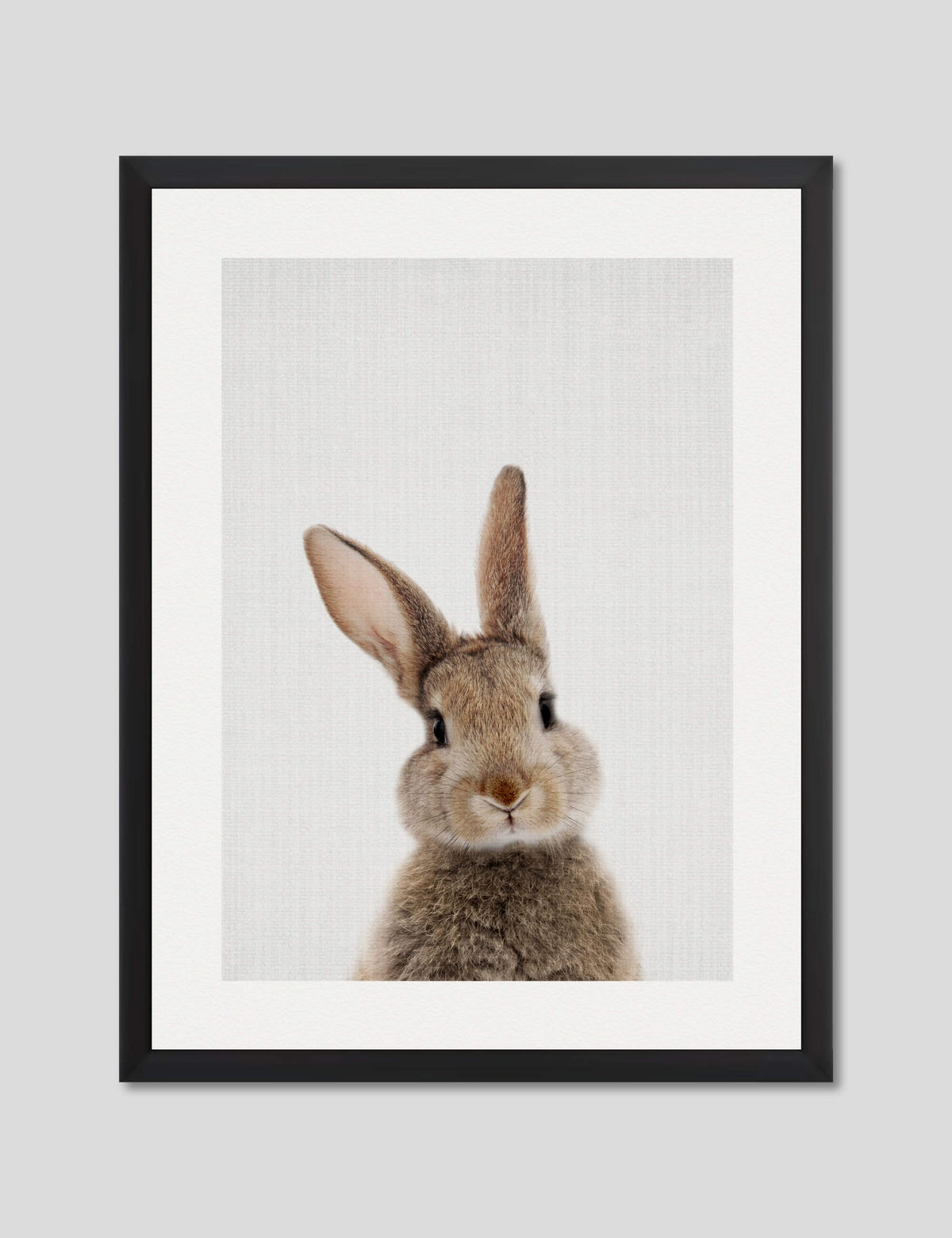 Woodland Bunny Rabbit Art Print by Lila & Lola | Pop Motif