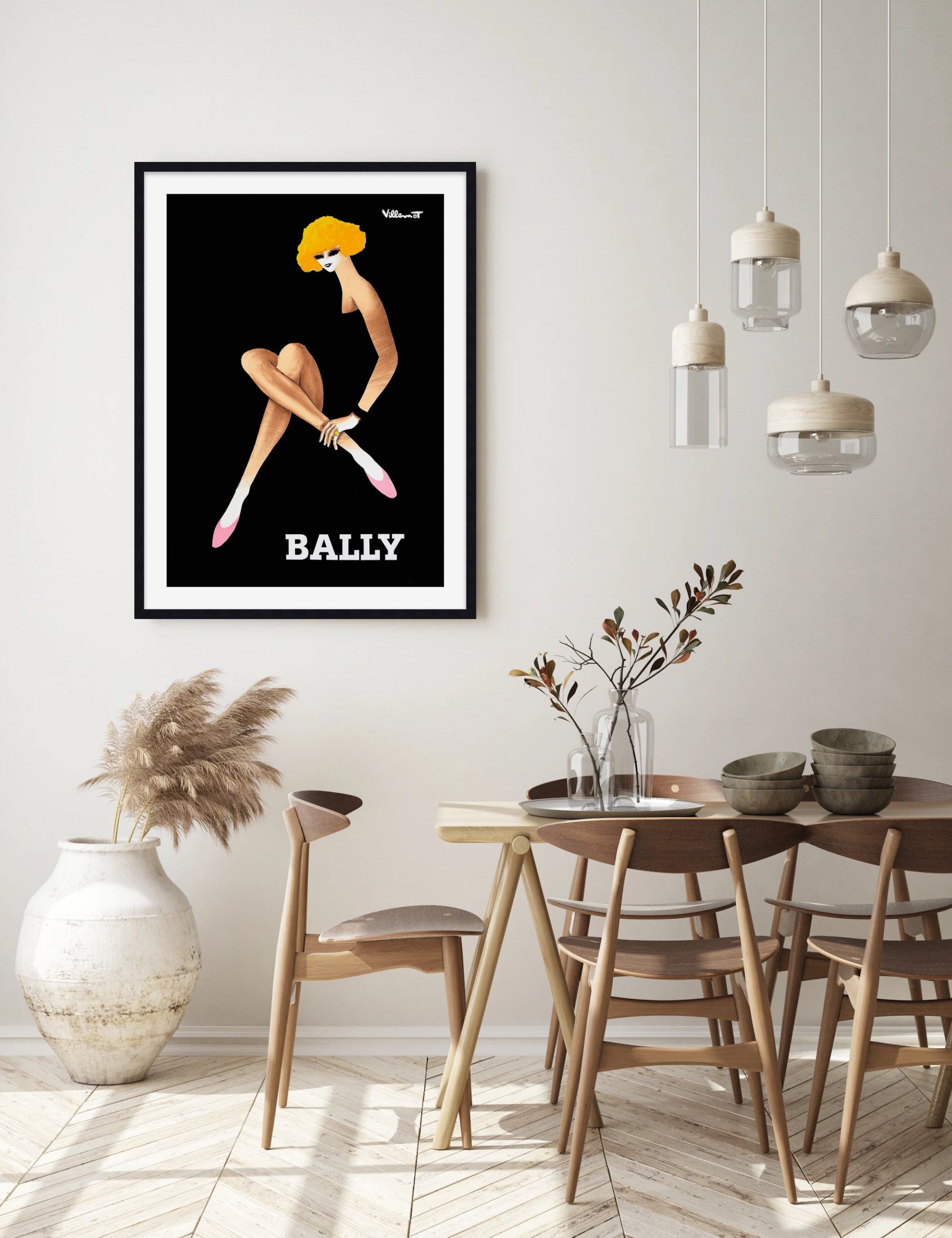 Bally blonde discount vintage poster