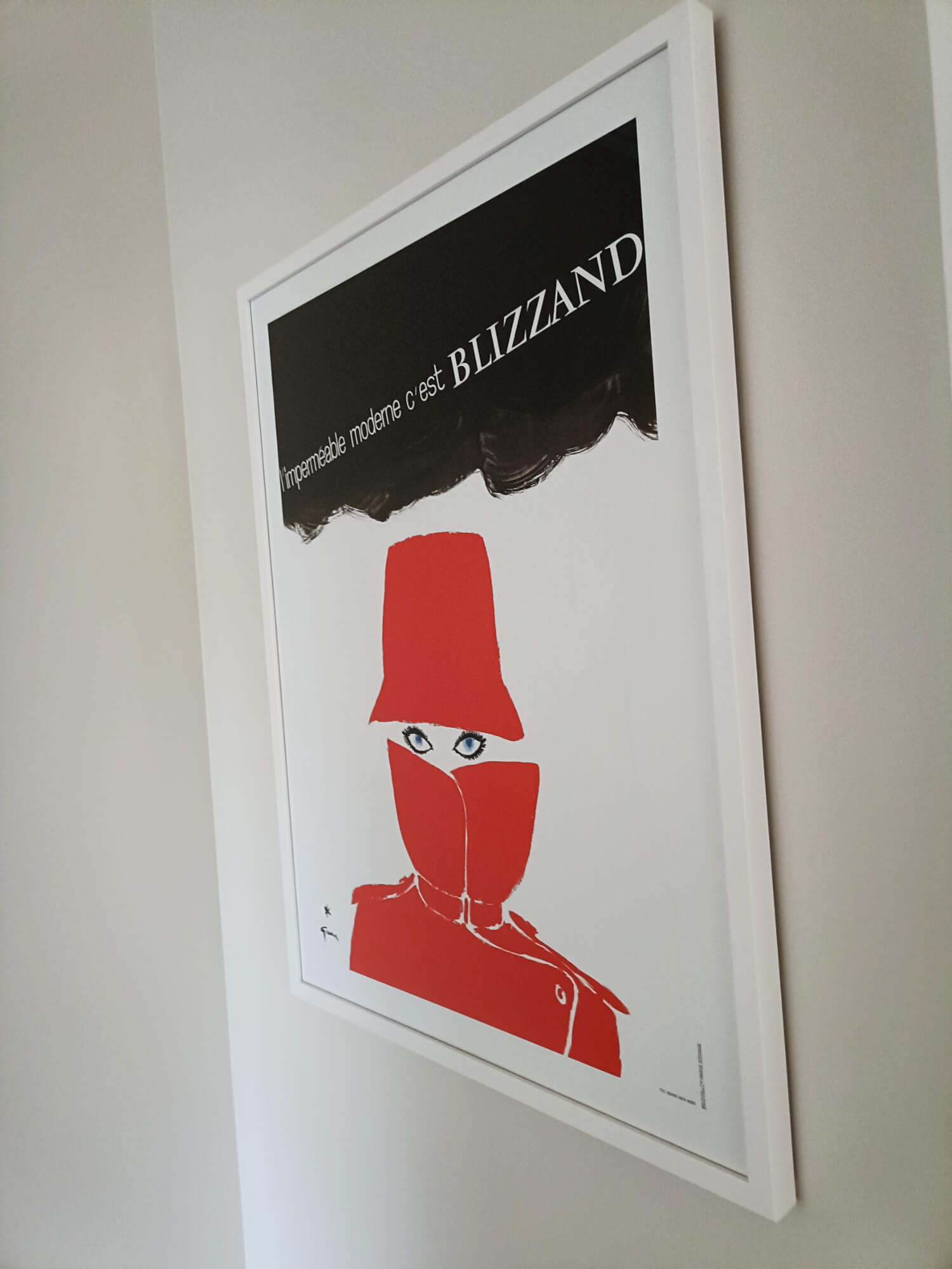 Impermeable Moderne Blizzand Art Print by Rene Gruau | Pop Motif