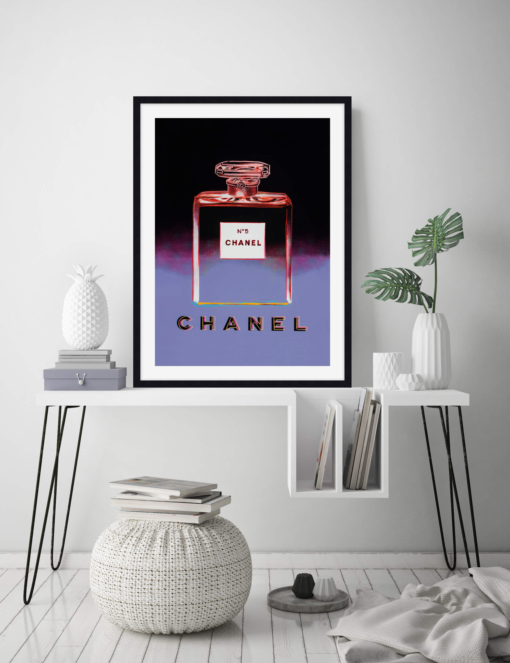Andy Warhol Chanel Large Framed by 13WestDesign 