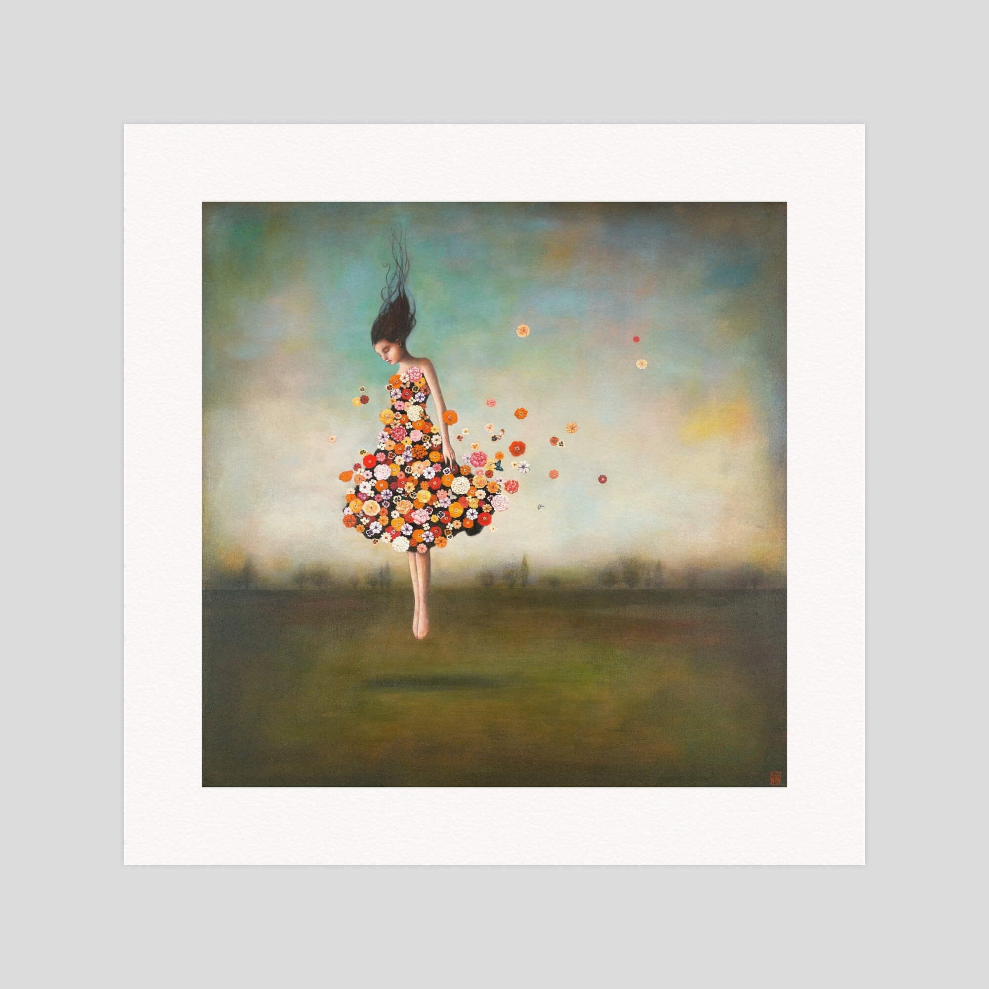 Don Huynh Boundlessness in Bloom gallery quality art print produced using 100% cotton rag textured art paper and pigment based archival inks in New Zealand.