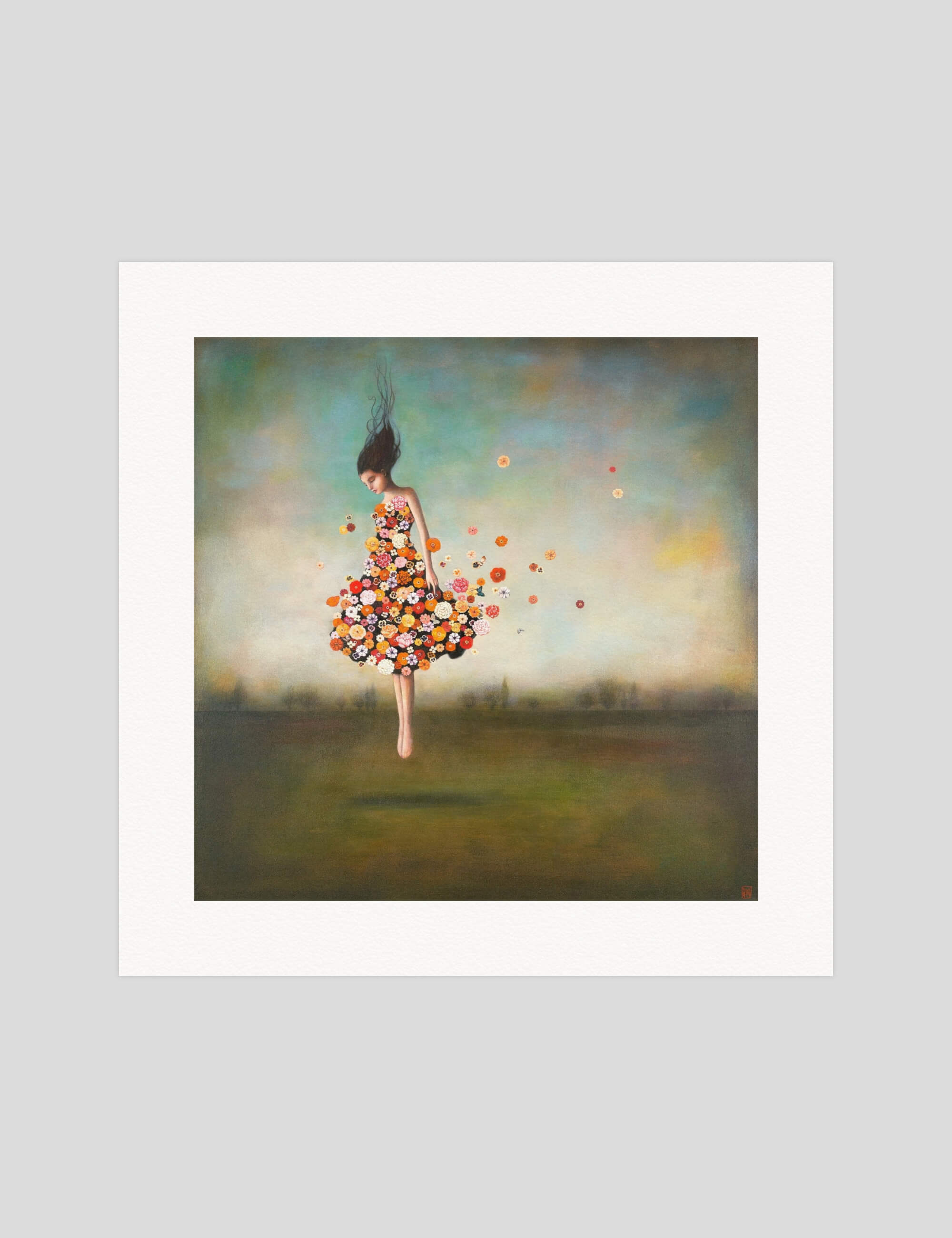 Don Huynh Boundlessness in Bloom gallery quality art print produced using 100% cotton rag textured art paper and pigment based archival inks in New Zealand.