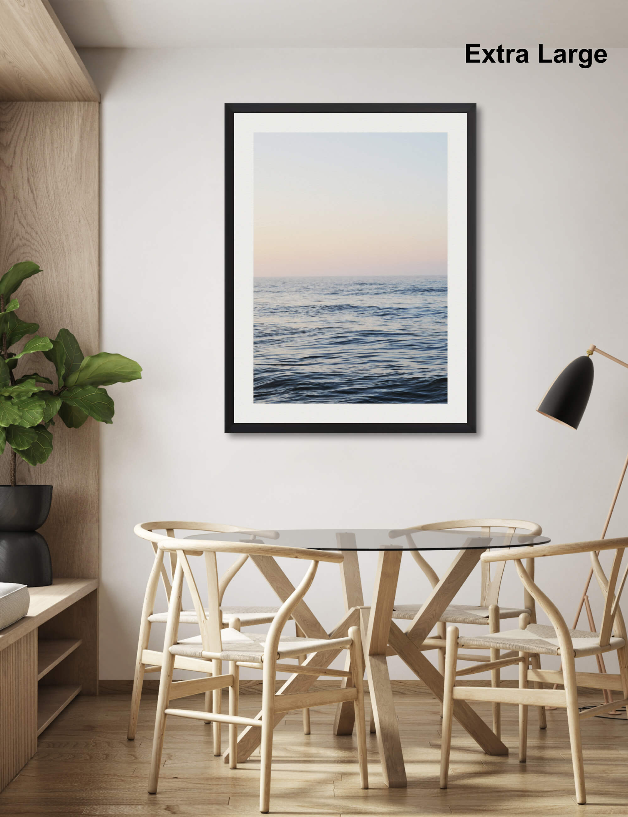 Calm Ocean Wall Art for Dining Room