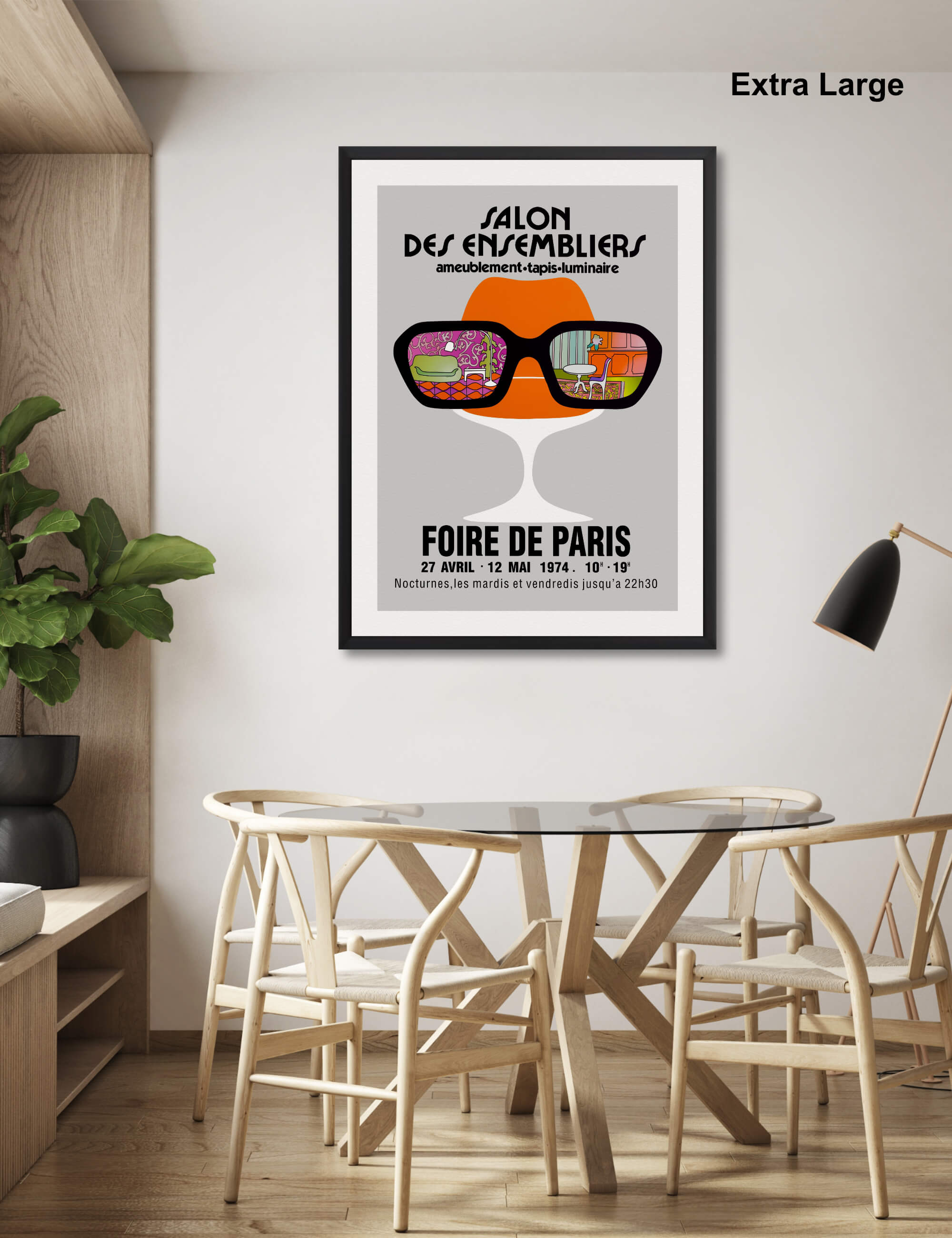 Salon Des Ensembliers by Knoll Wall Art for Dining Room