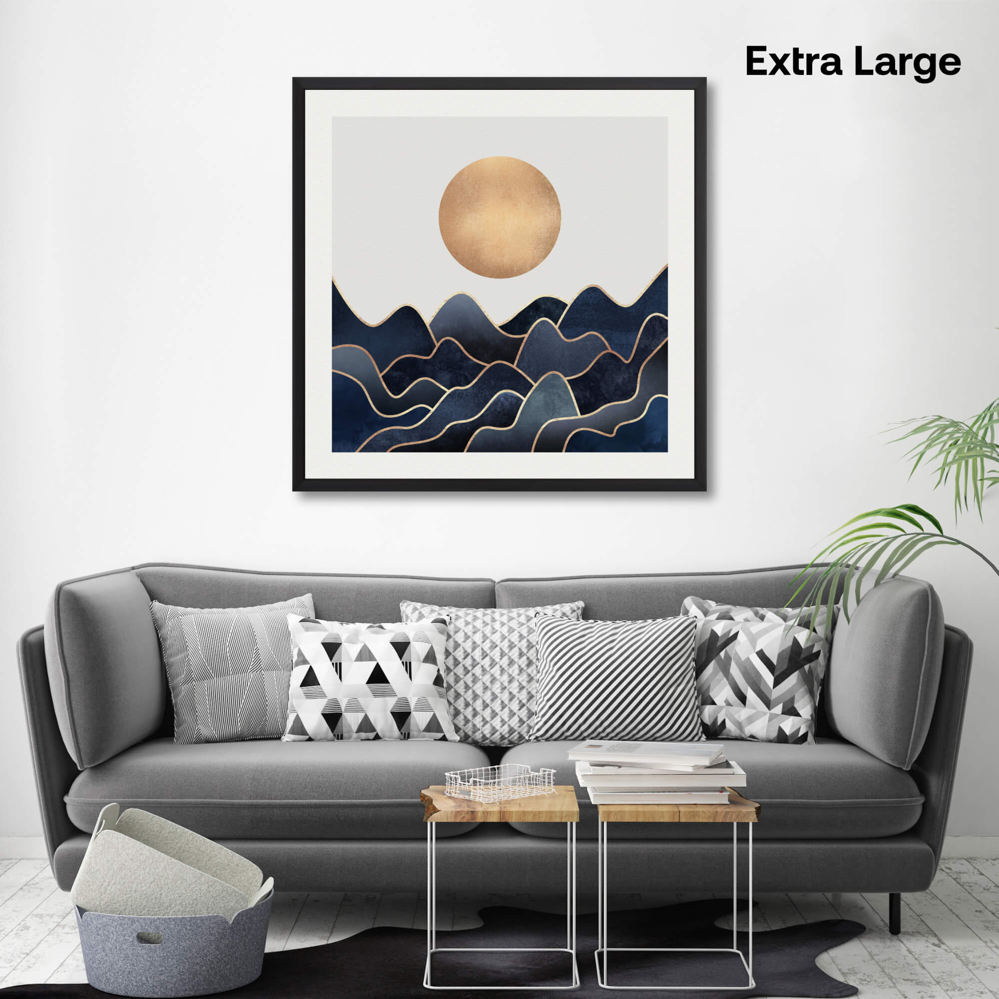 Waves by Elisabeth Fredriksson Wall Art for Living Room