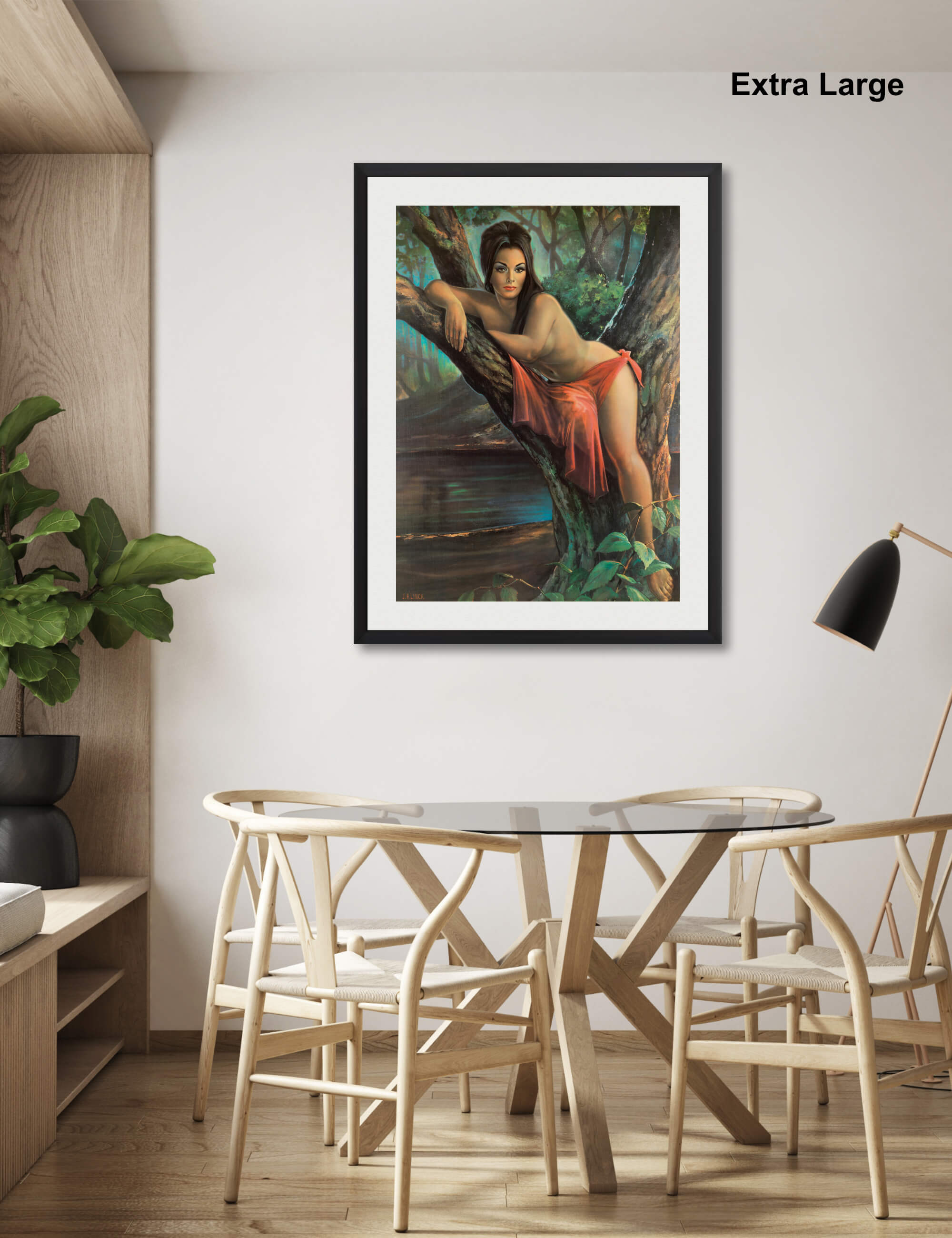 Woodland Goddess by J.H. Lynch Wall Art for Dining Room