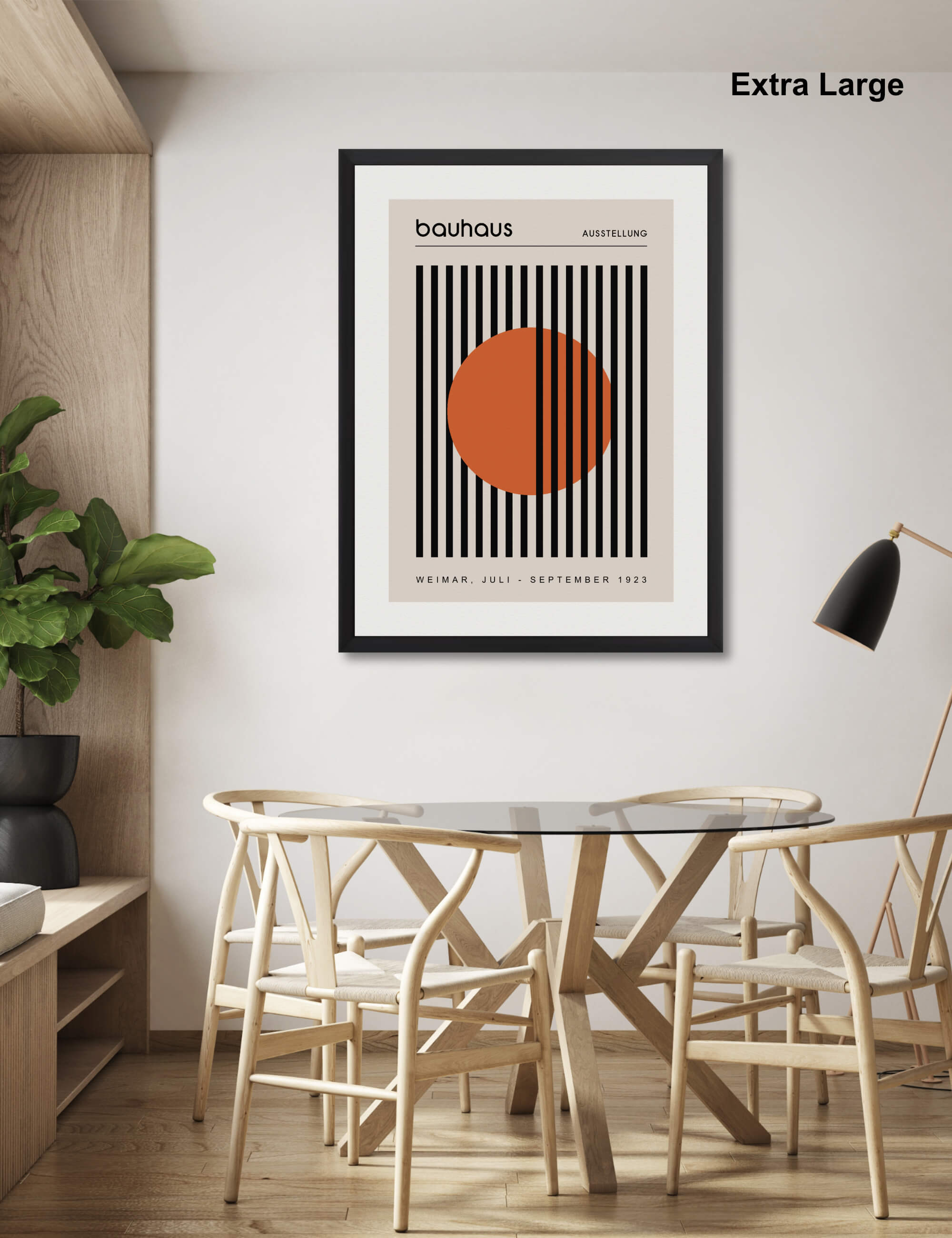 Bauhaus Ausstellung 1923 Circle Study Art Print | Pop Motif