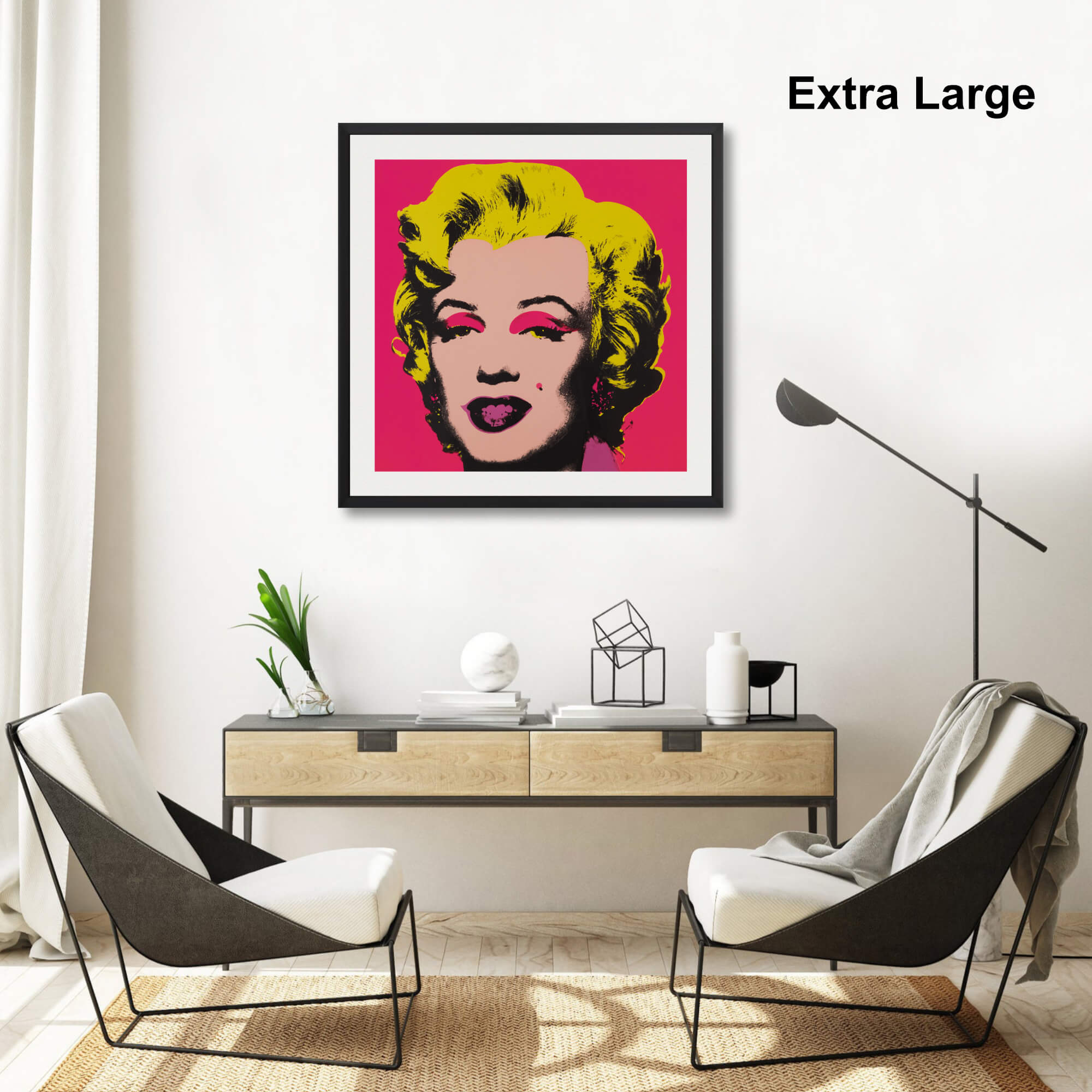 Marilyn Monroe by Andy Warhol Wall Art for Office