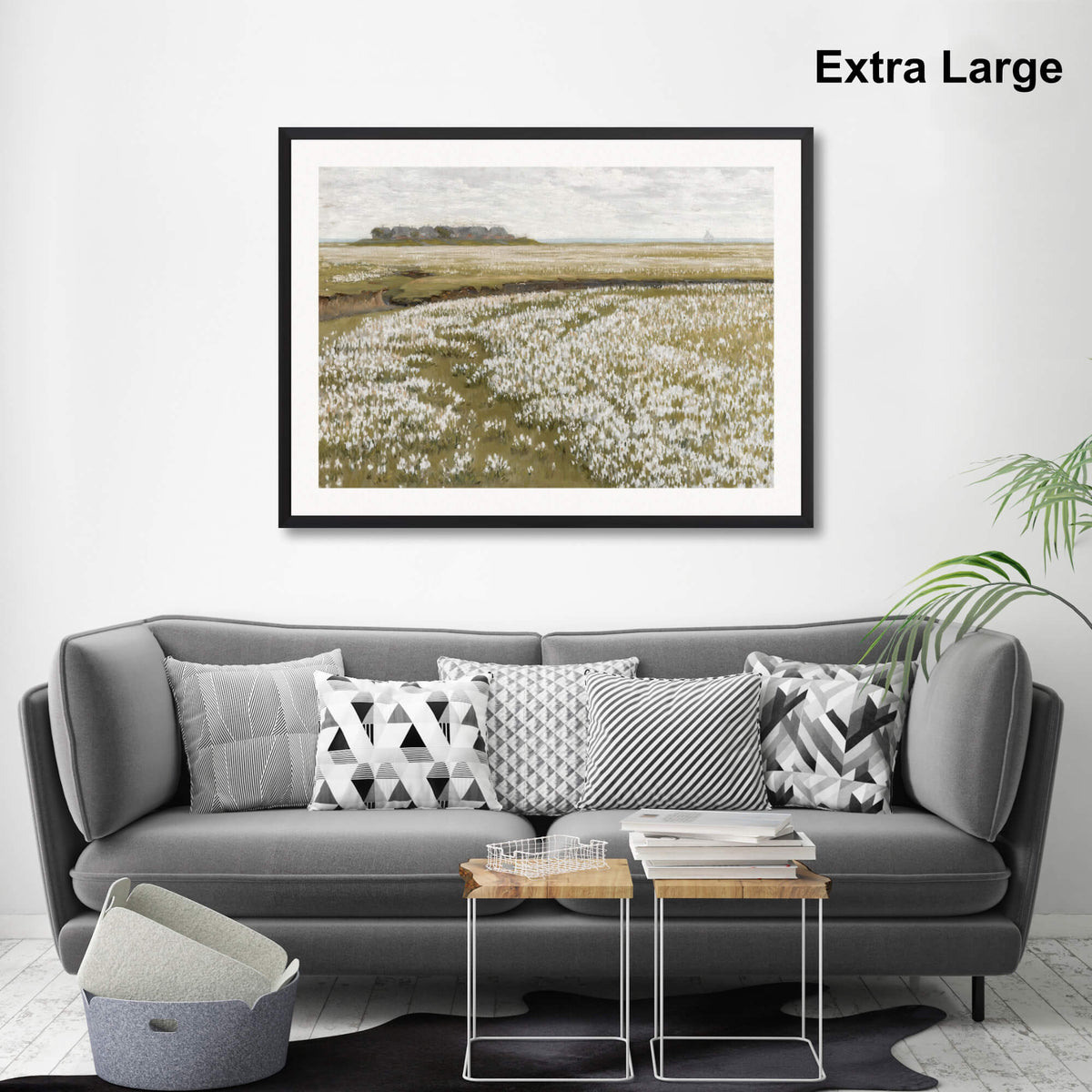 A Vast Summer Landscape by Jacob Alberts Wall Art for Living Room