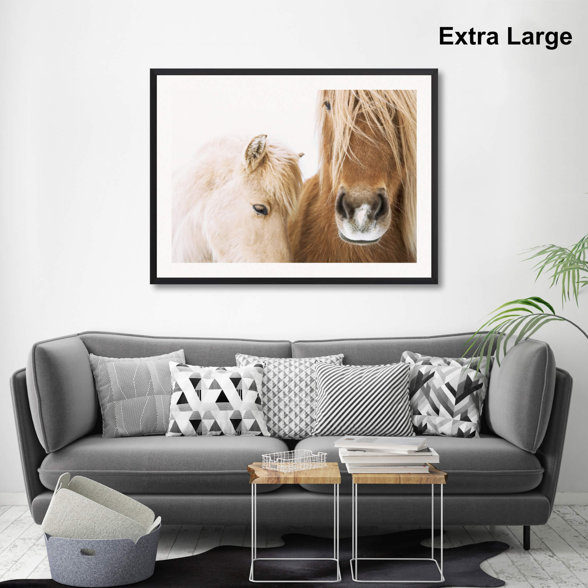 Horses Wall Art for Living Room