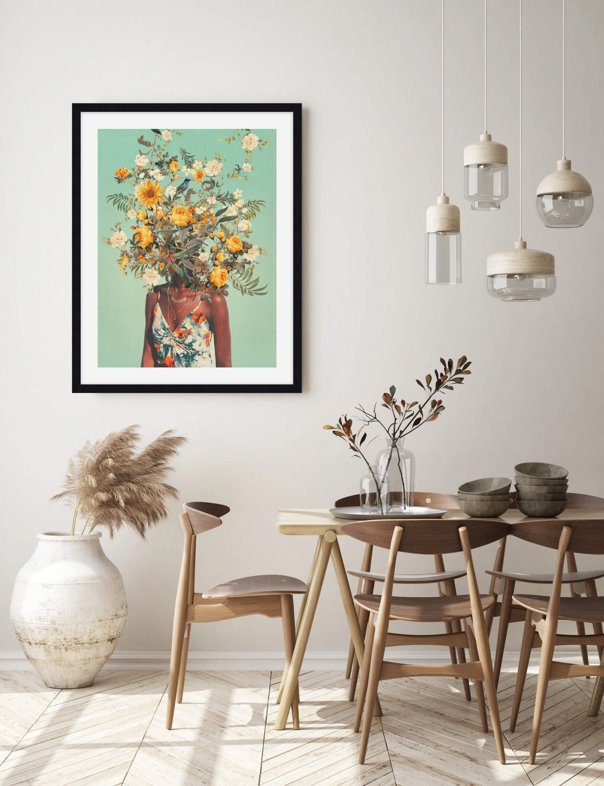You Loved Me A Thousand Summers Ago by Frank Moth Wall Art for Dining Room