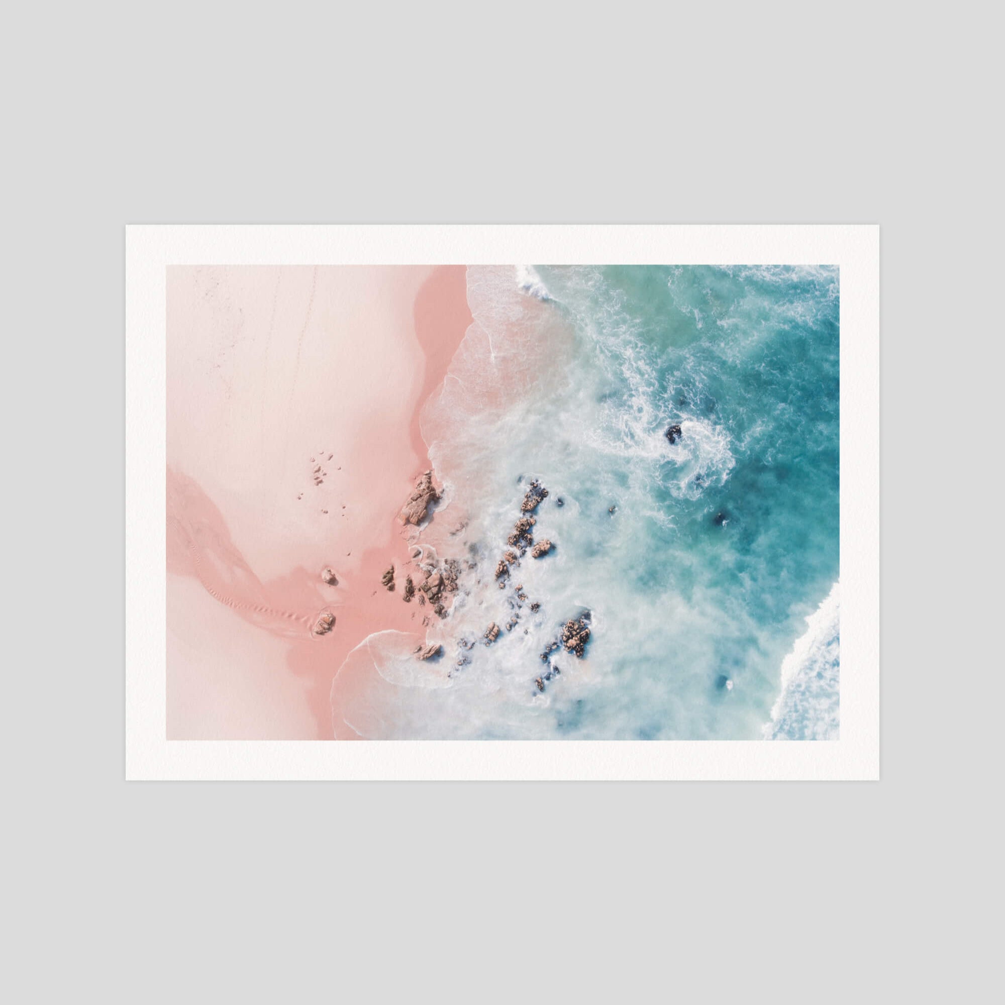 Ingrid Beddoes Sea Bliss gallery quality art print produced using 100% cotton rag textured art paper and pigment based archival inks in New Zealand.