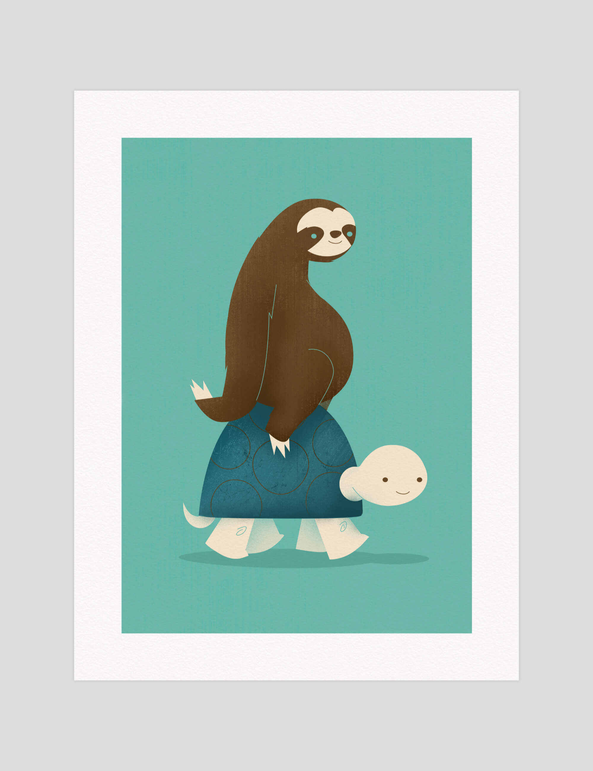 Jay Fleck Slow Ride gallery quality art print produced using 100% cotton rag textured art paper and pigment based archival inks in New Zealand.