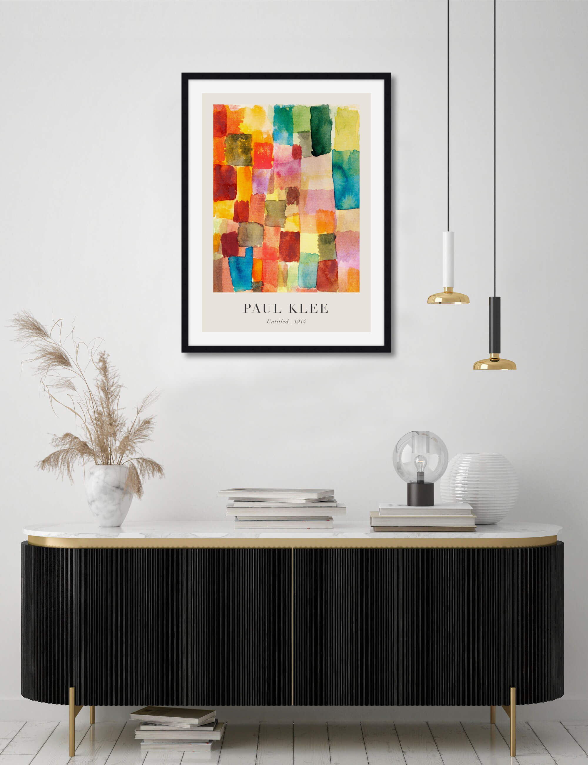 Untitled 14 by Paul Klee Wall Art for Living Room