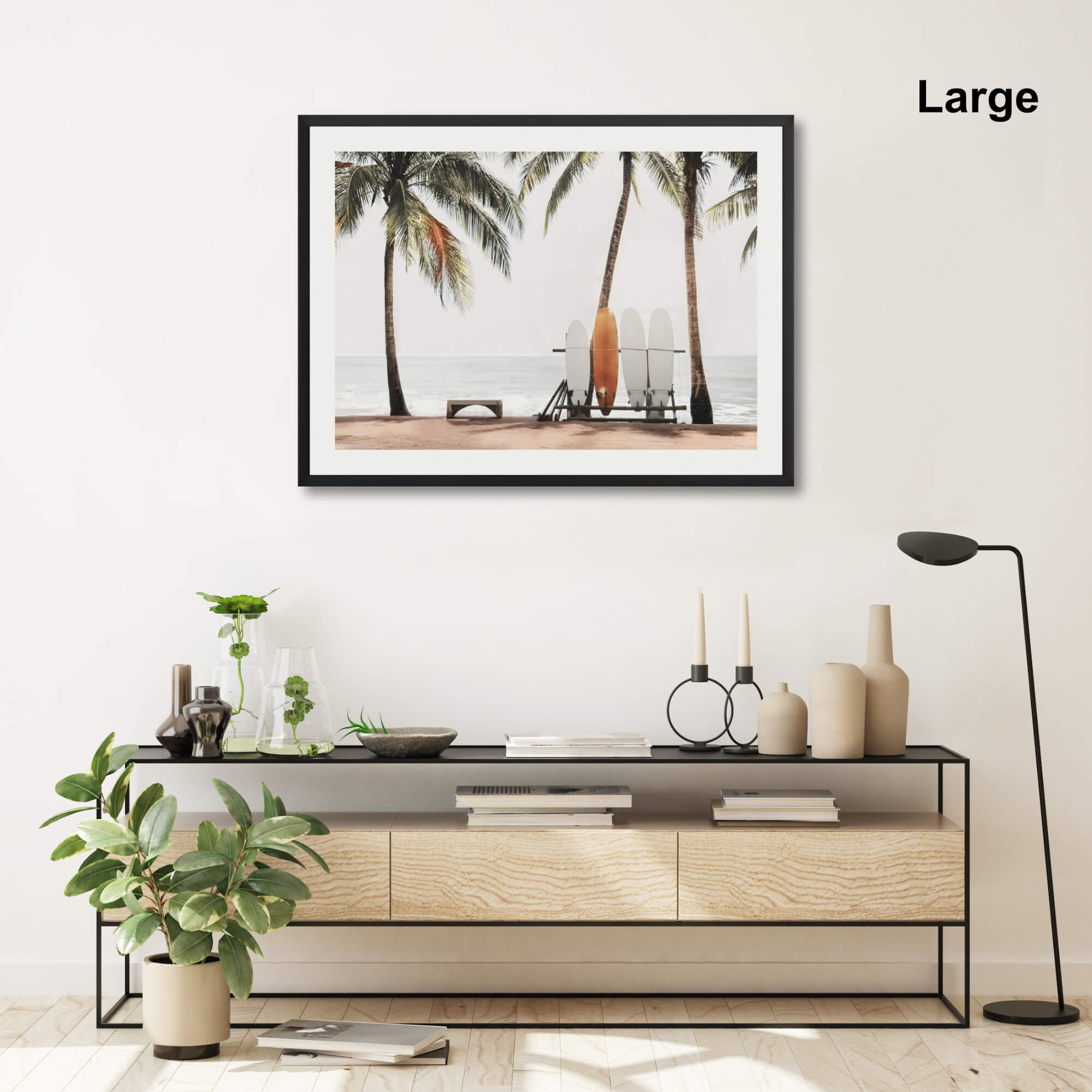 Surf's Up Wall Art for Living Room