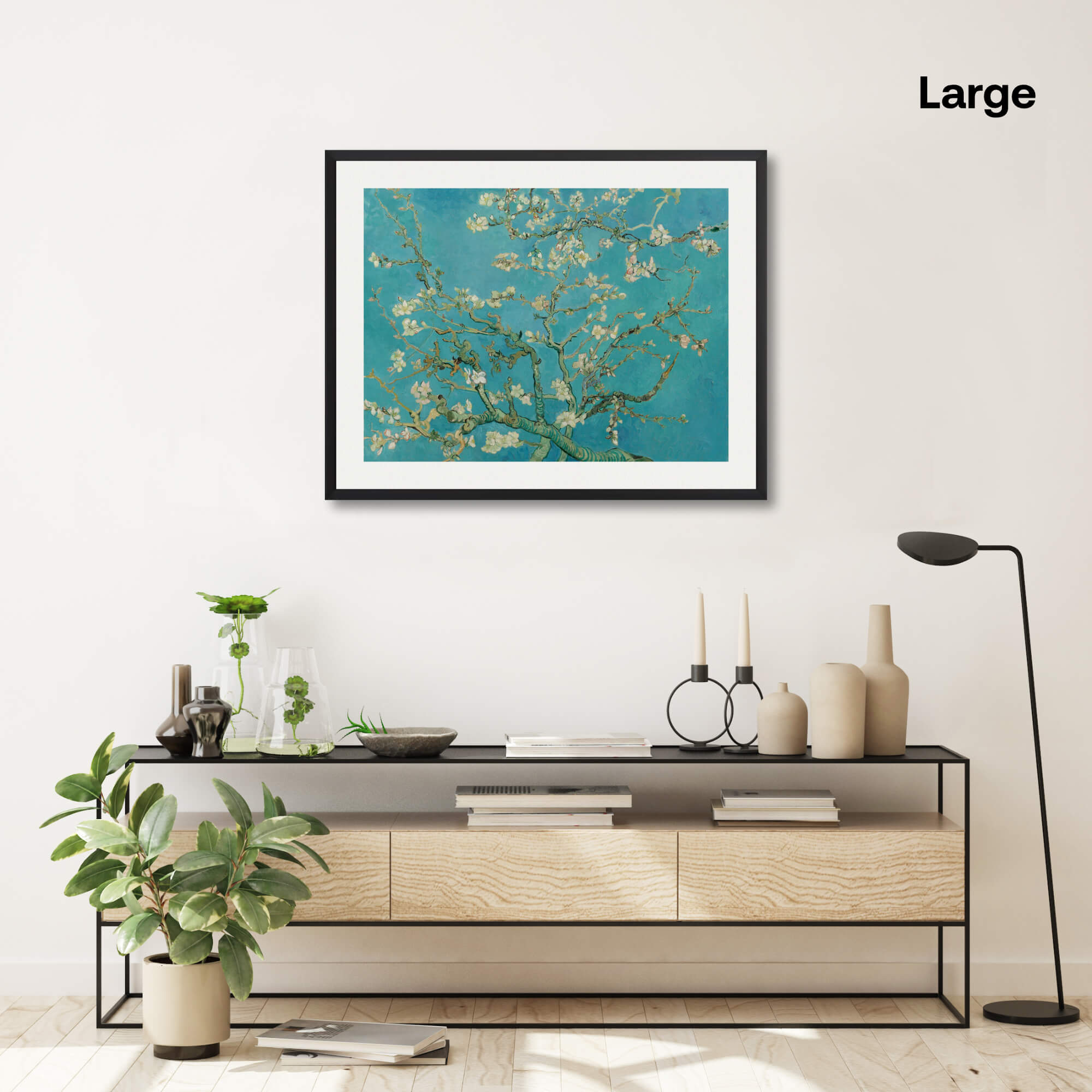 Almond Blossoms by Vincent Van Gogh Wall Art for Living Room