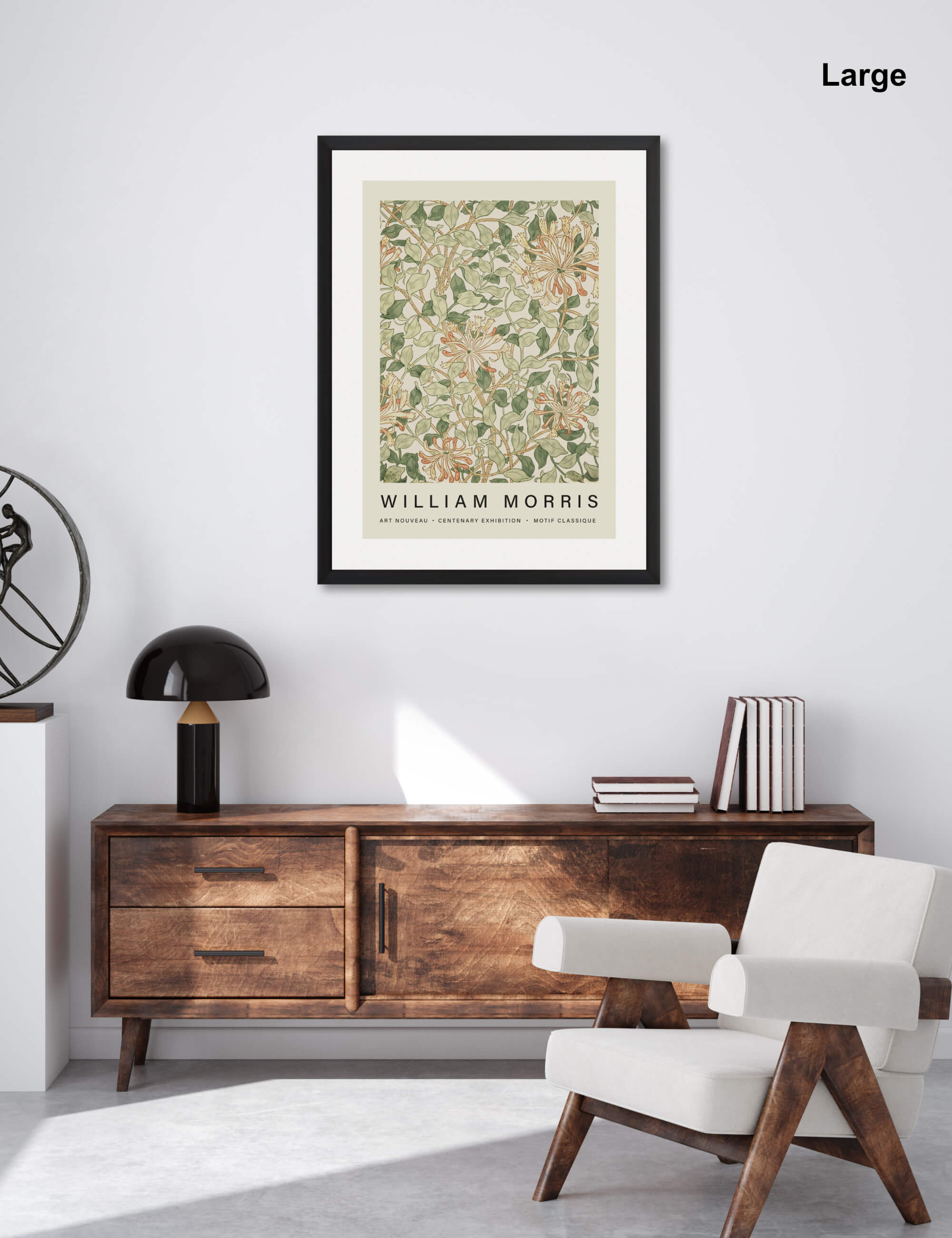 Honeysuckle by William Morris Wall Art for Office
