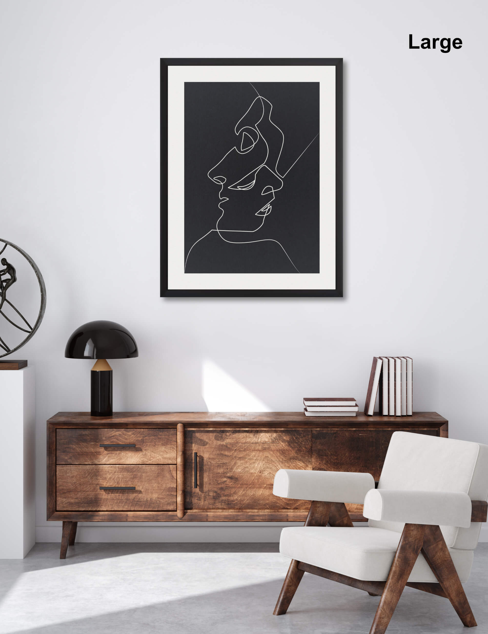 Close Noir by Quibe Wall Art for Office