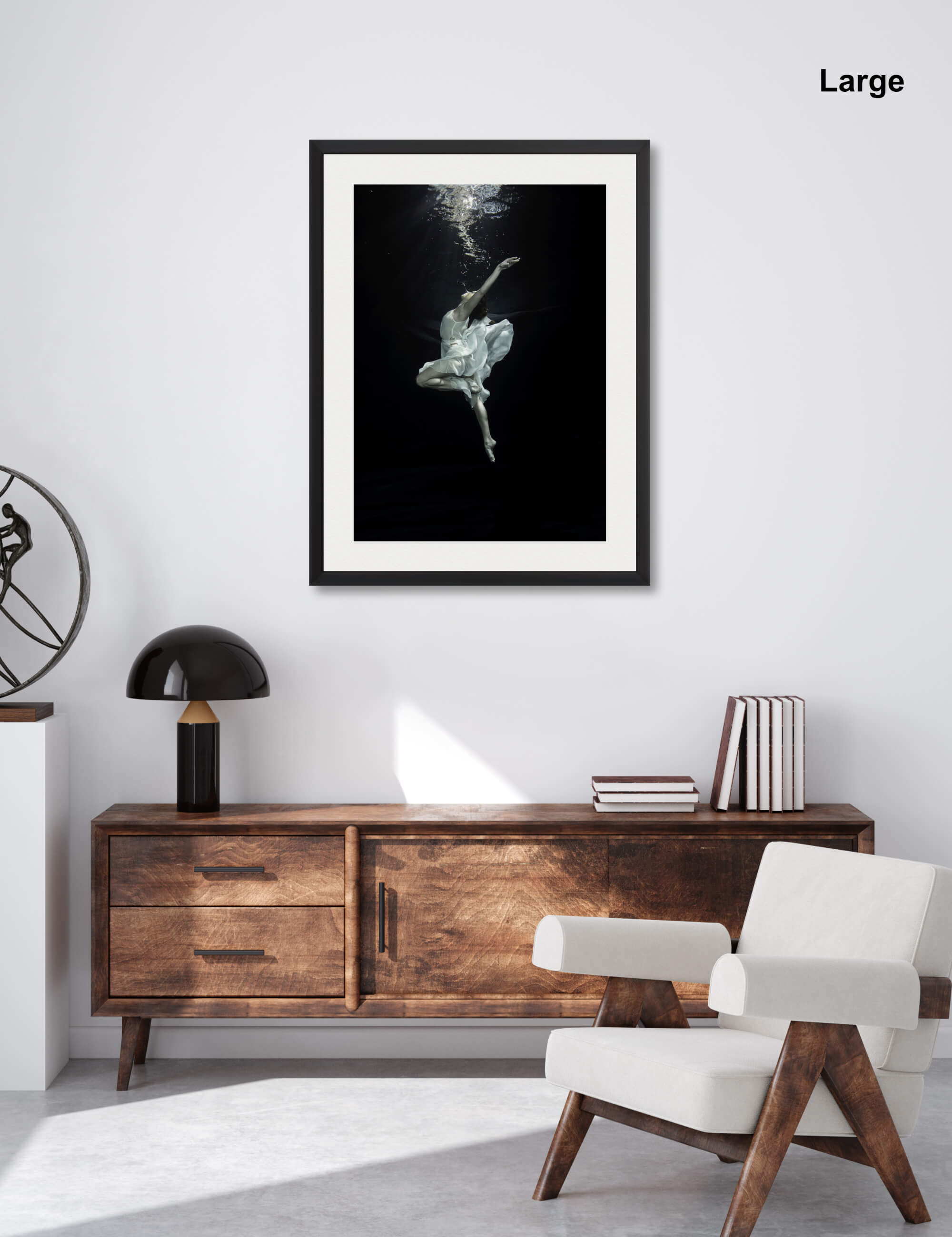 Dancer In The Deep Wall Art for Office