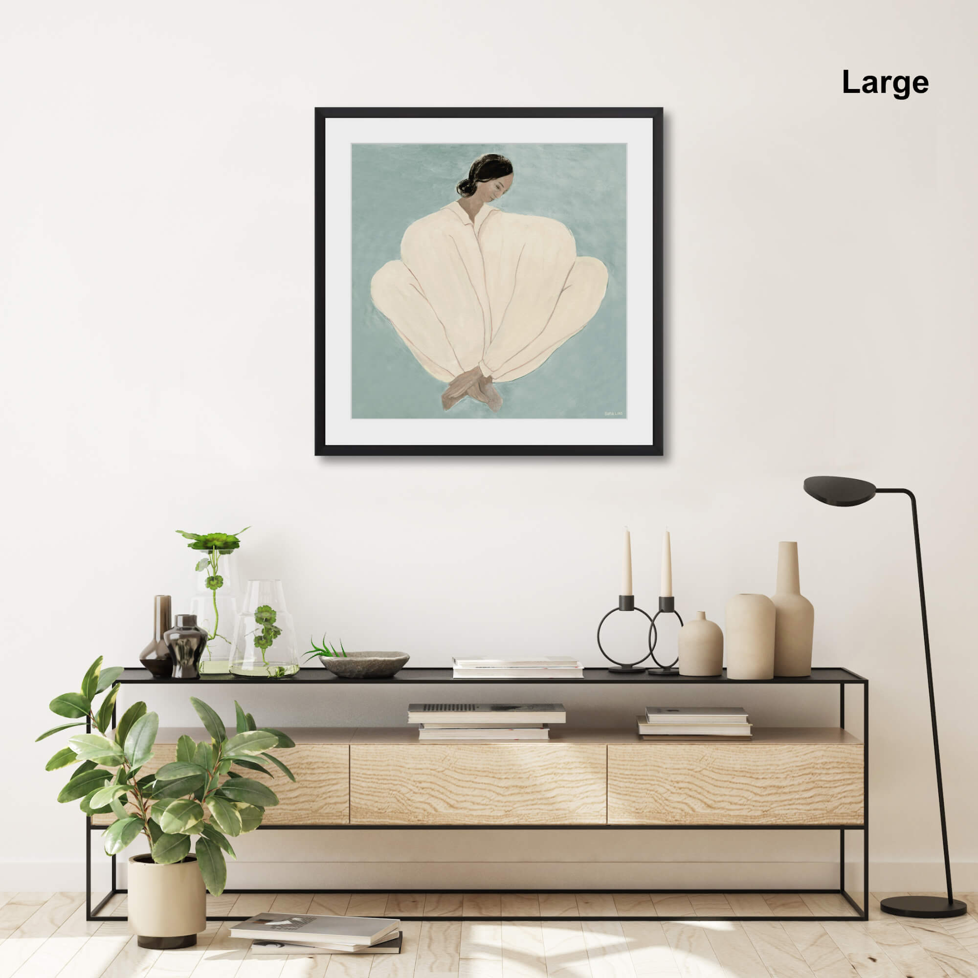 Meet Me At Jaurés by Sofia Lind Wall Art for Bedroom