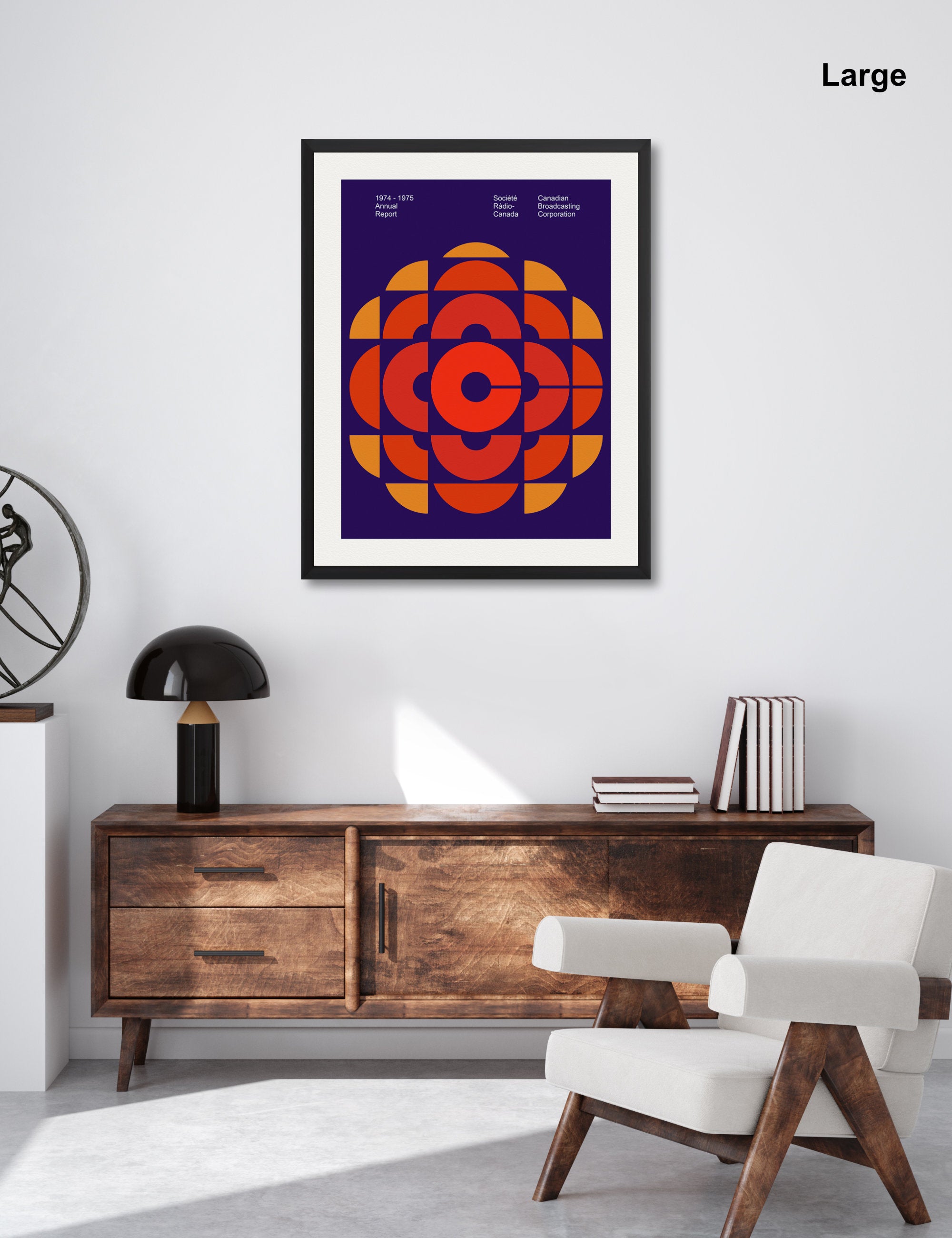 Société Radio Canada Art Print by Burton Kramer | Pop Motif