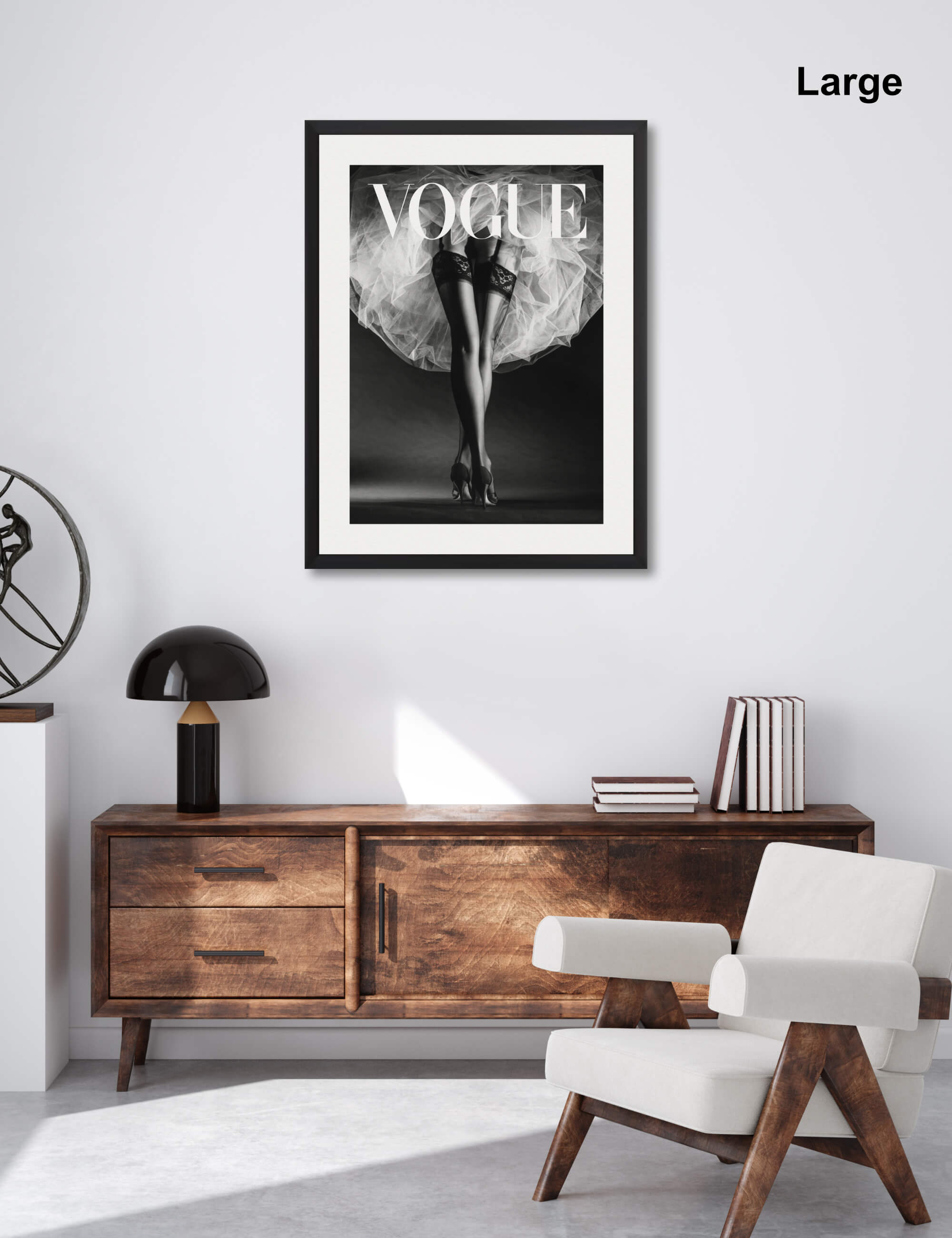 Vogue Tutu Wall Art for Office