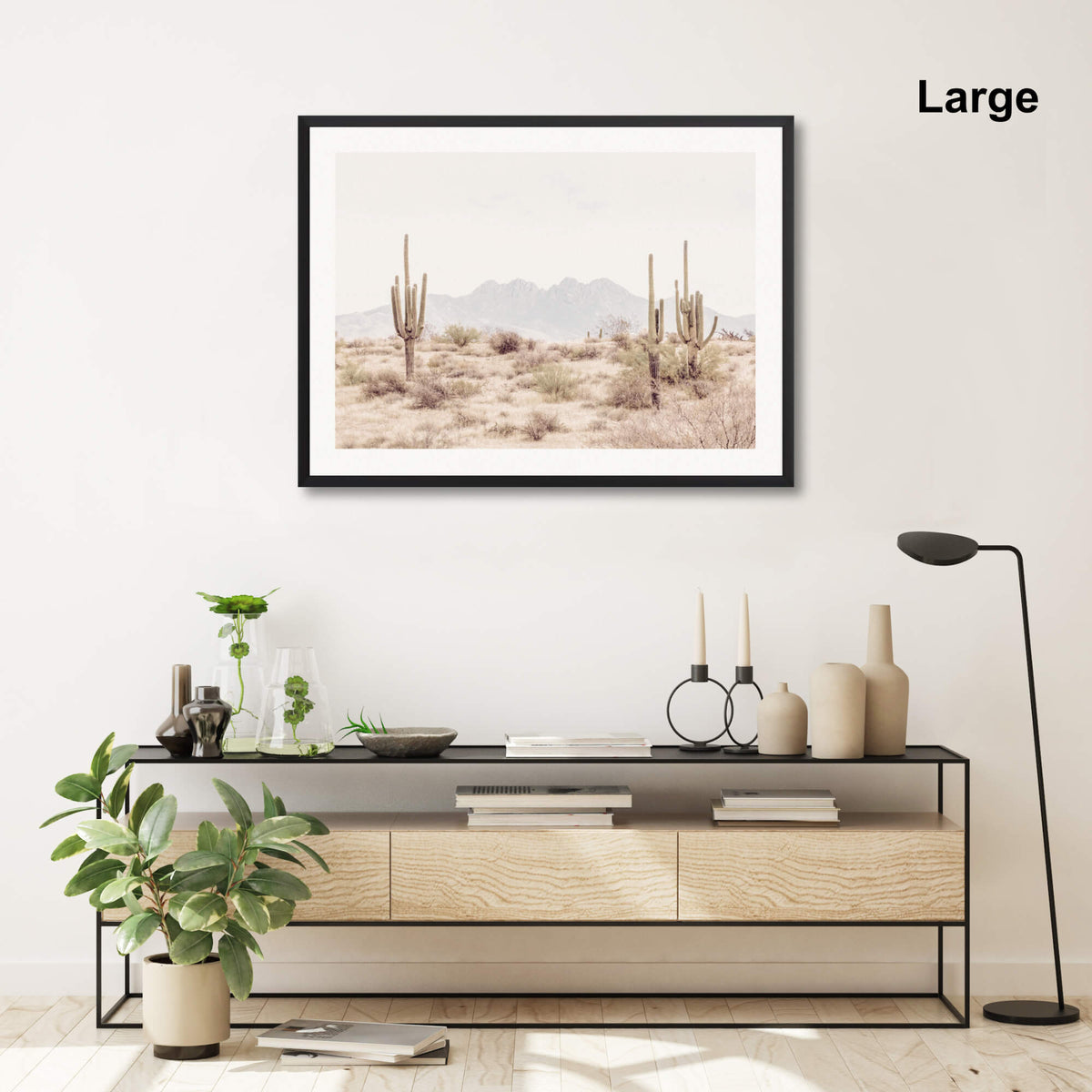 Arizona Desert Wall Art for Living Room