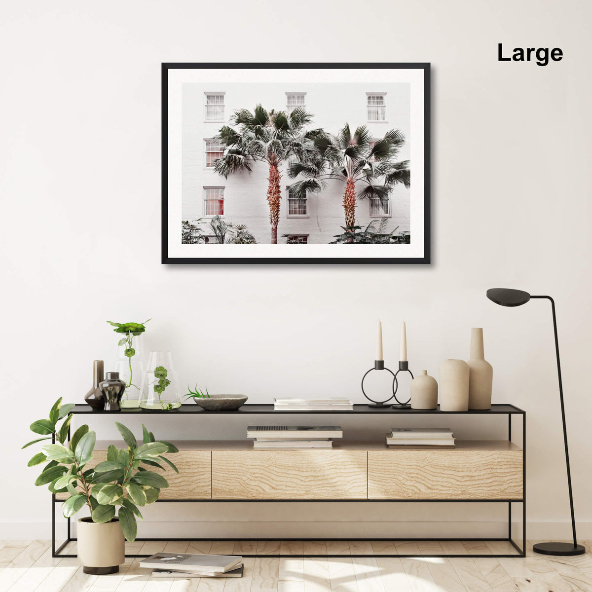 Casa Palms Wall Art for Living Room