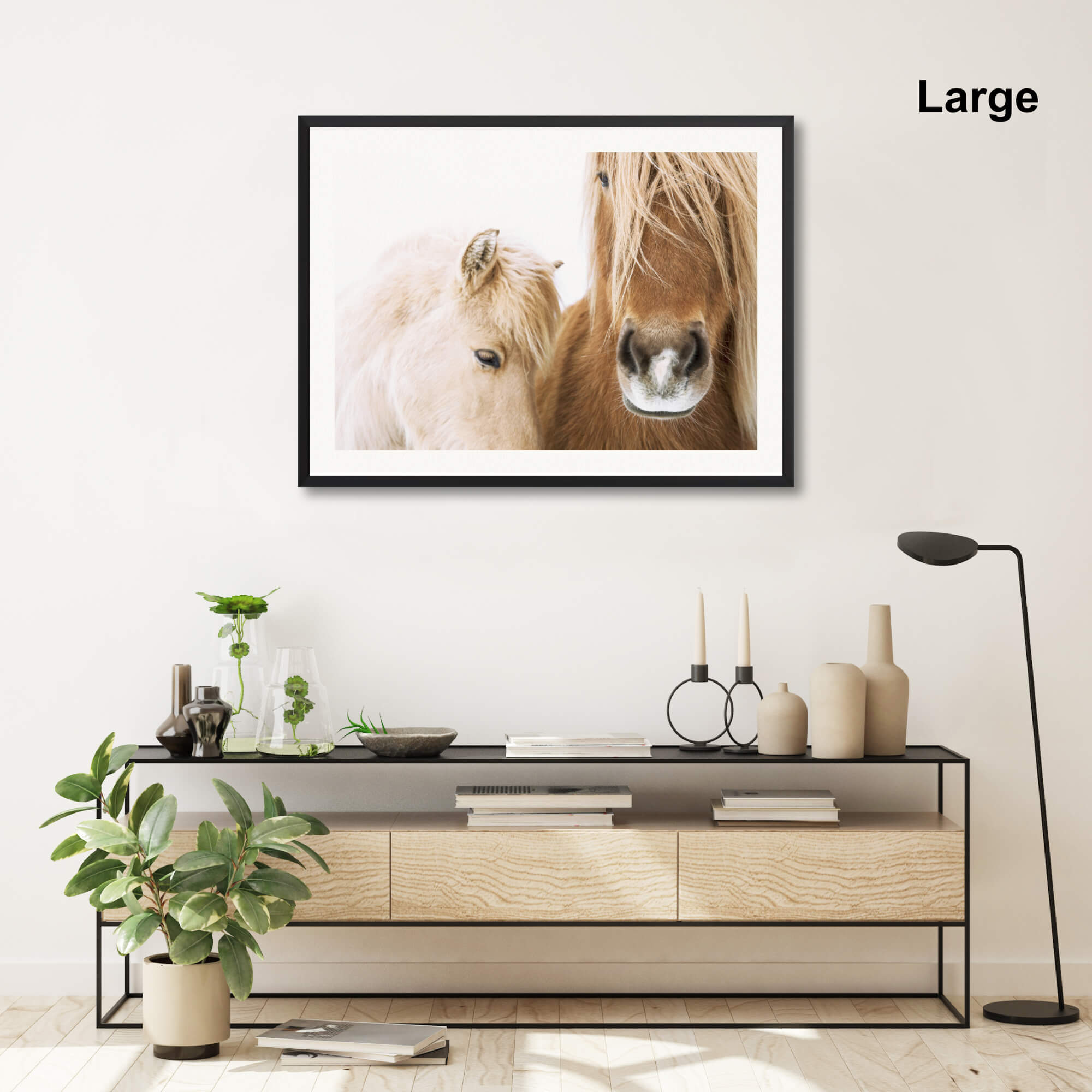 Horses Wall Art for Living Room