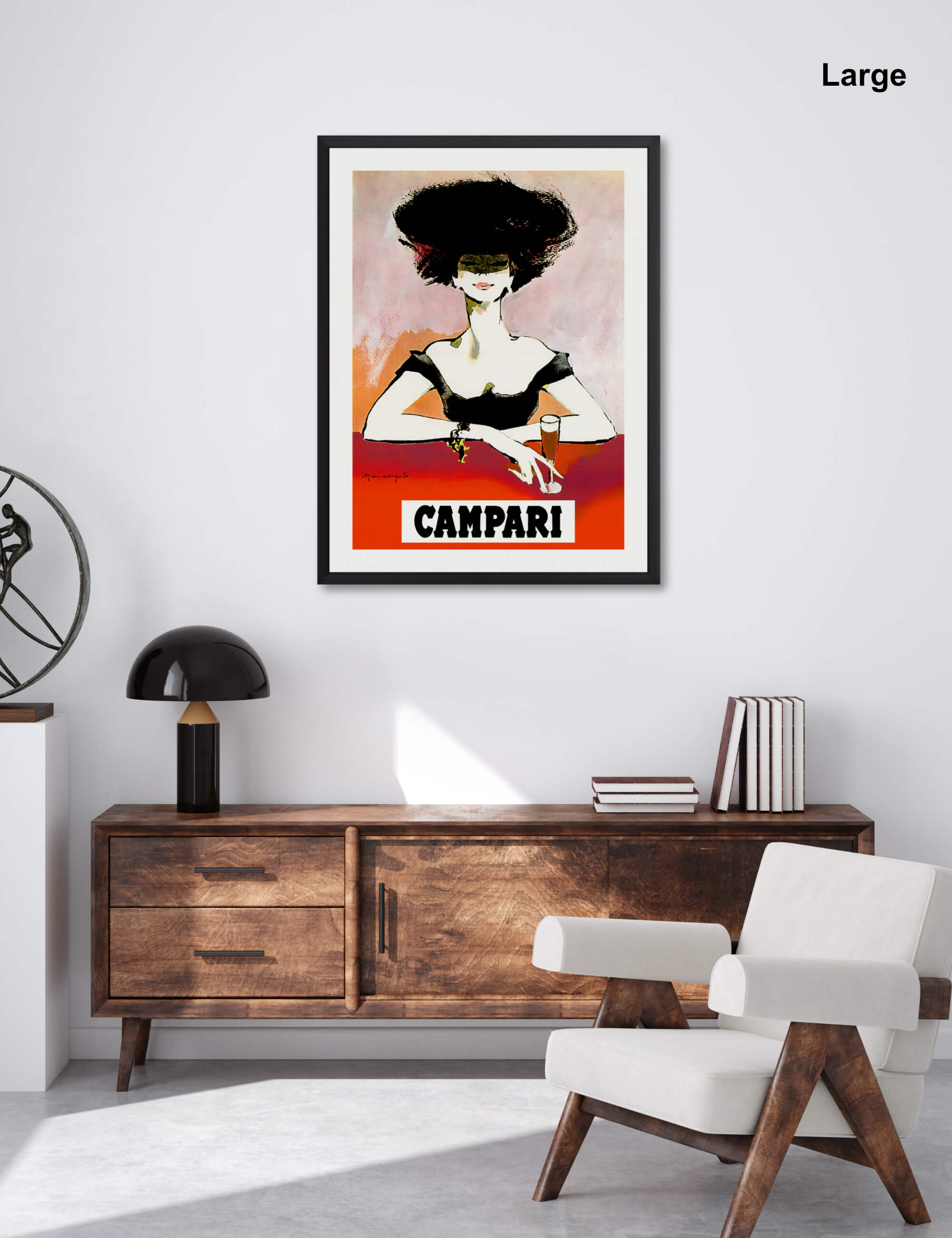 Campari E Sempre Giovane by Franz Marangolo Wall Art for Office