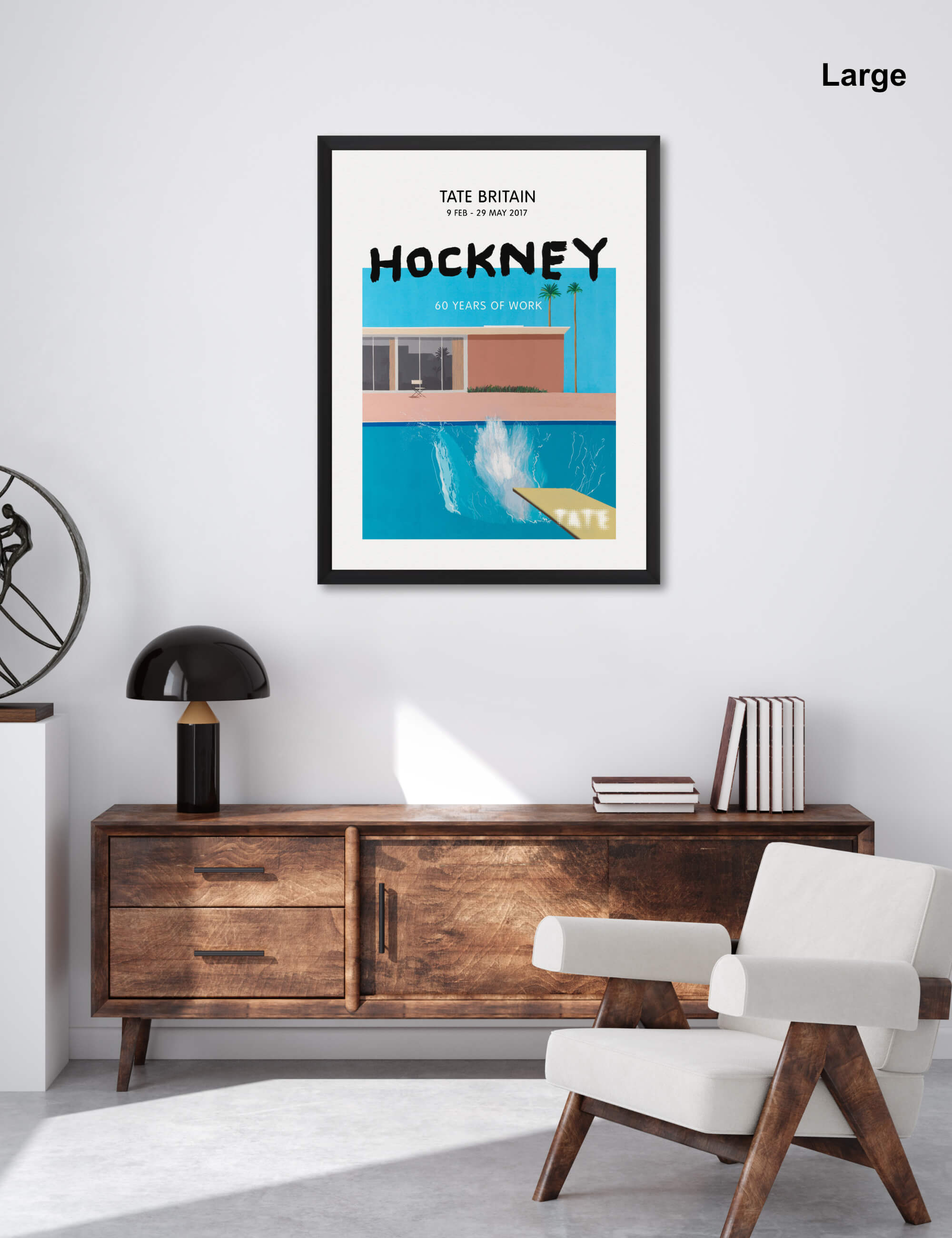 Hockney Tate Britain A Bigger Splash by David Hockney Wall Art for Office