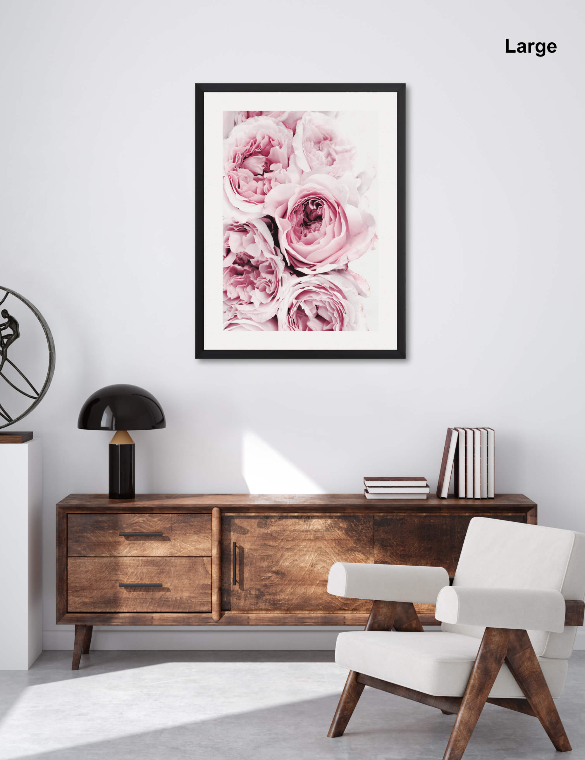 Peonies In Bloom Wall Art for Office