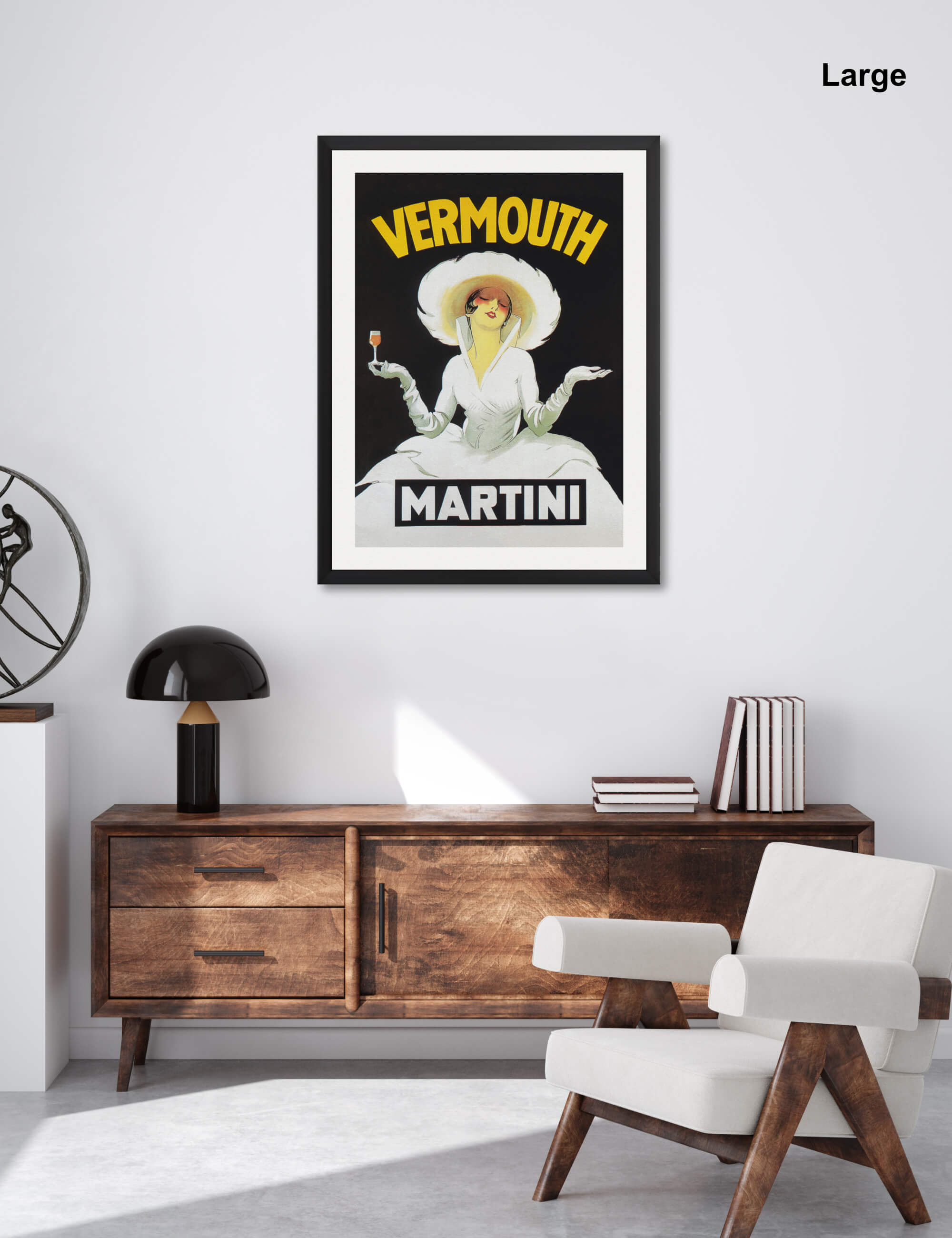 Vermouth Martini by Marcello Dudovich Wall Art for Office