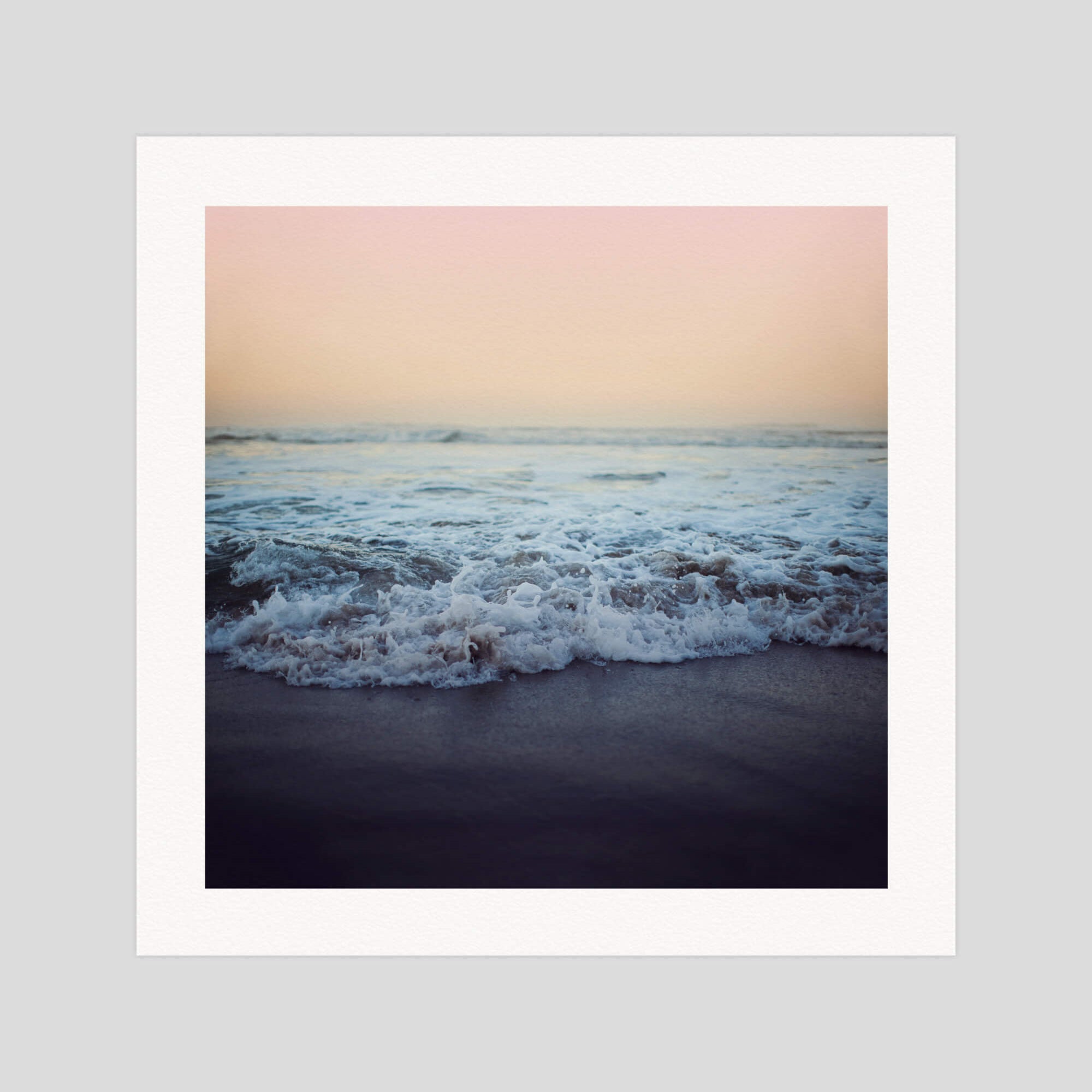 Leah Flores Crash Into Me gallery quality art print produced using 100% cotton rag textured art paper and pigment based archival inks in New Zealand.