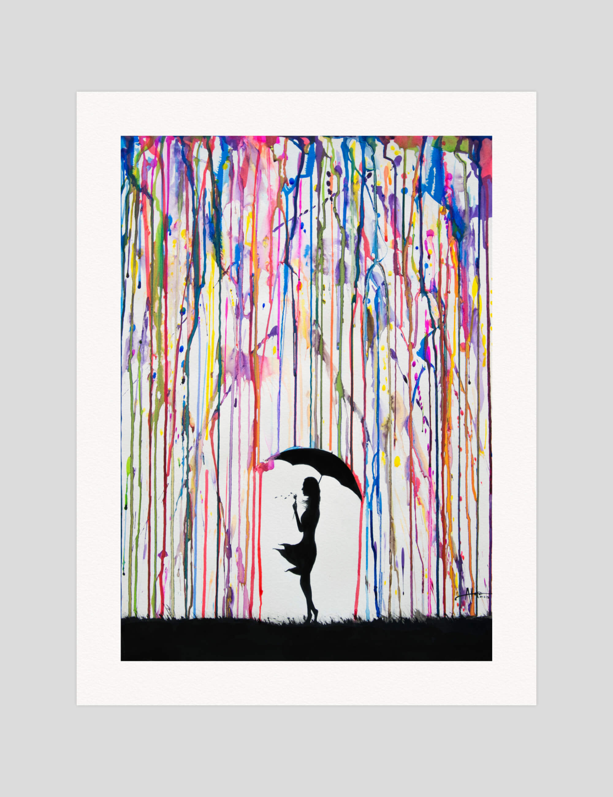 Marc Allante Persephone gallery quality art print produced using 100% cotton rag textured art paper and pigment based archival inks in New Zealand.