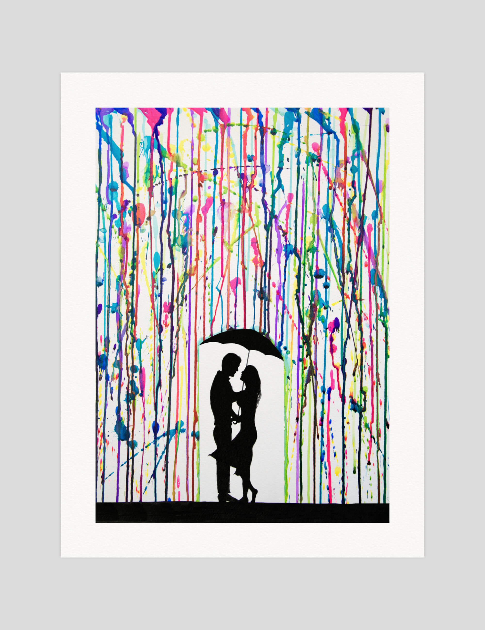 Marc Allante Precipice gallery quality art print produced using 100% cotton rag textured art paper and pigment based archival inks in New Zealand.