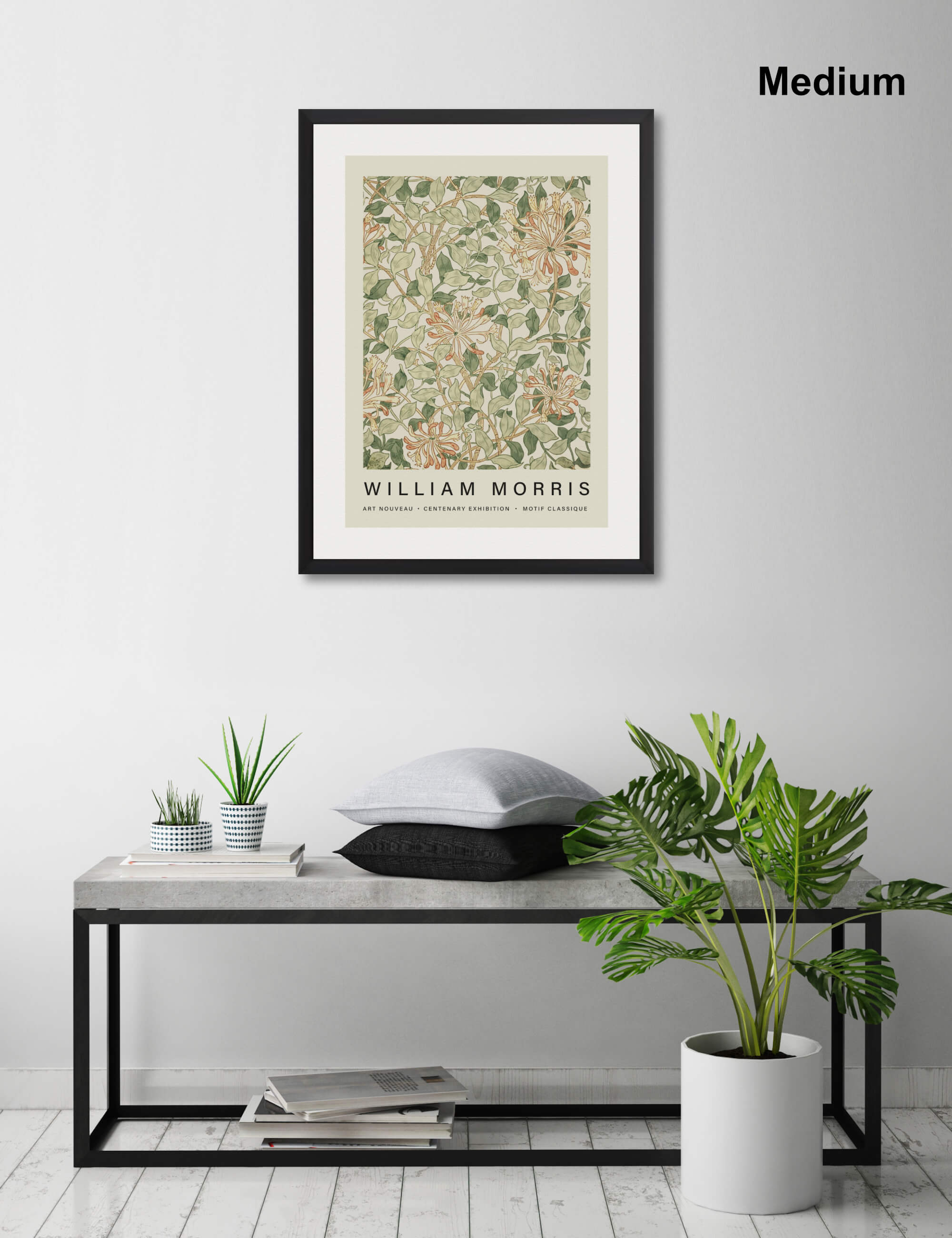 Honeysuckle by William Morris Wall Art for Living Room