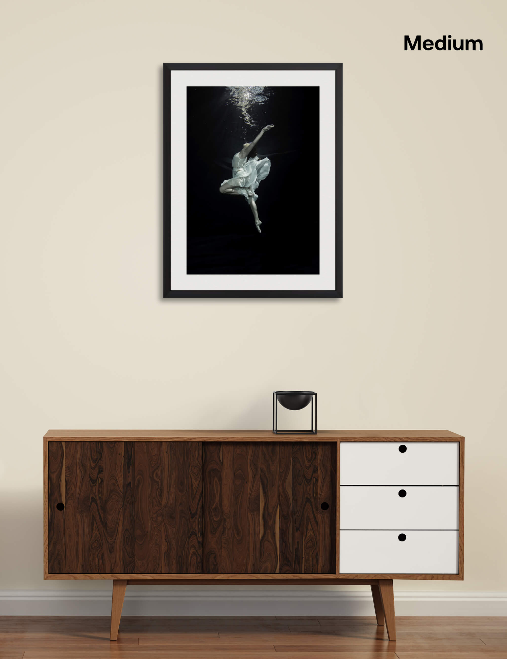 Dancer In The Deep Wall Art for Living Room