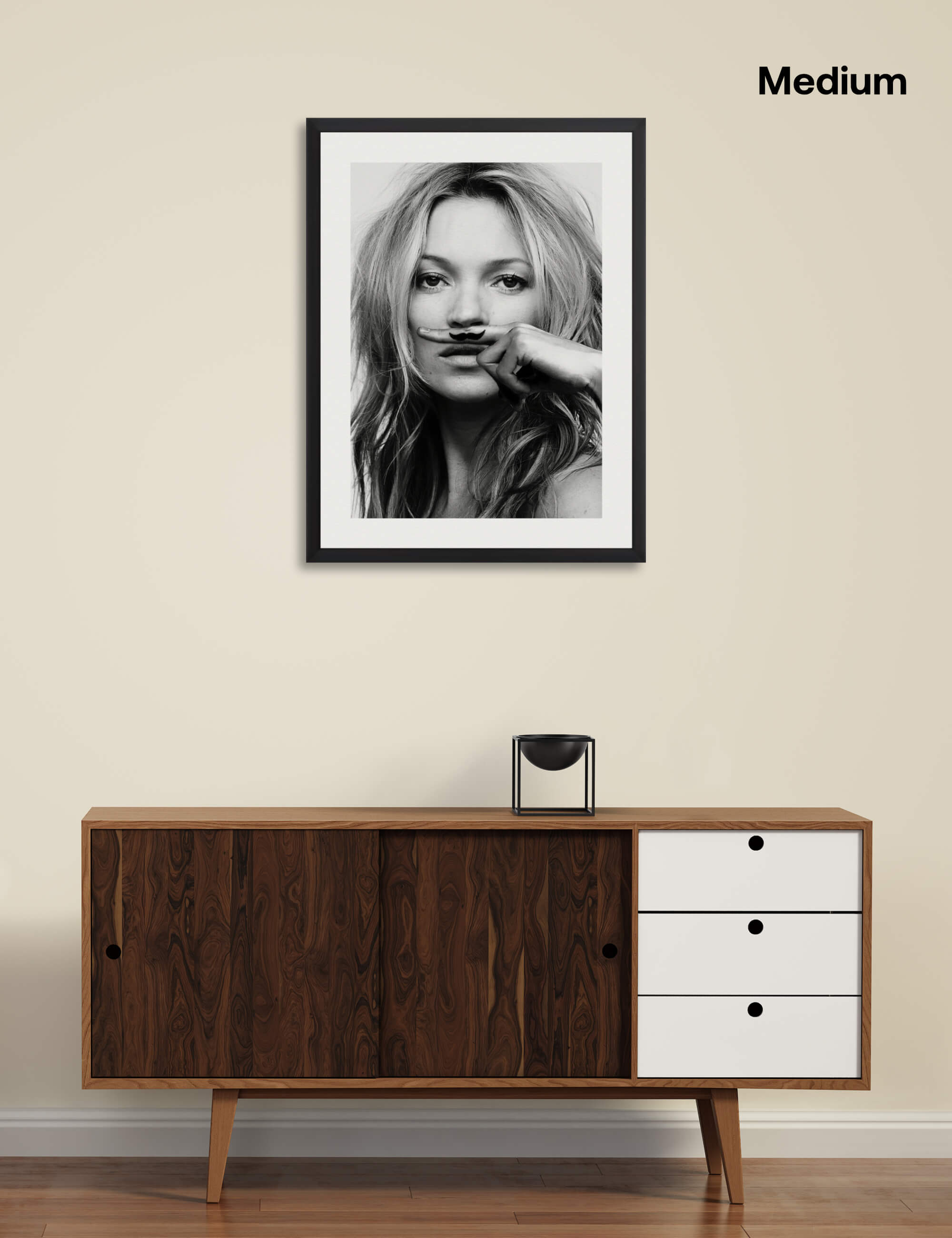 Kate Moss Life Is A Joke Art Print | Pop Motif