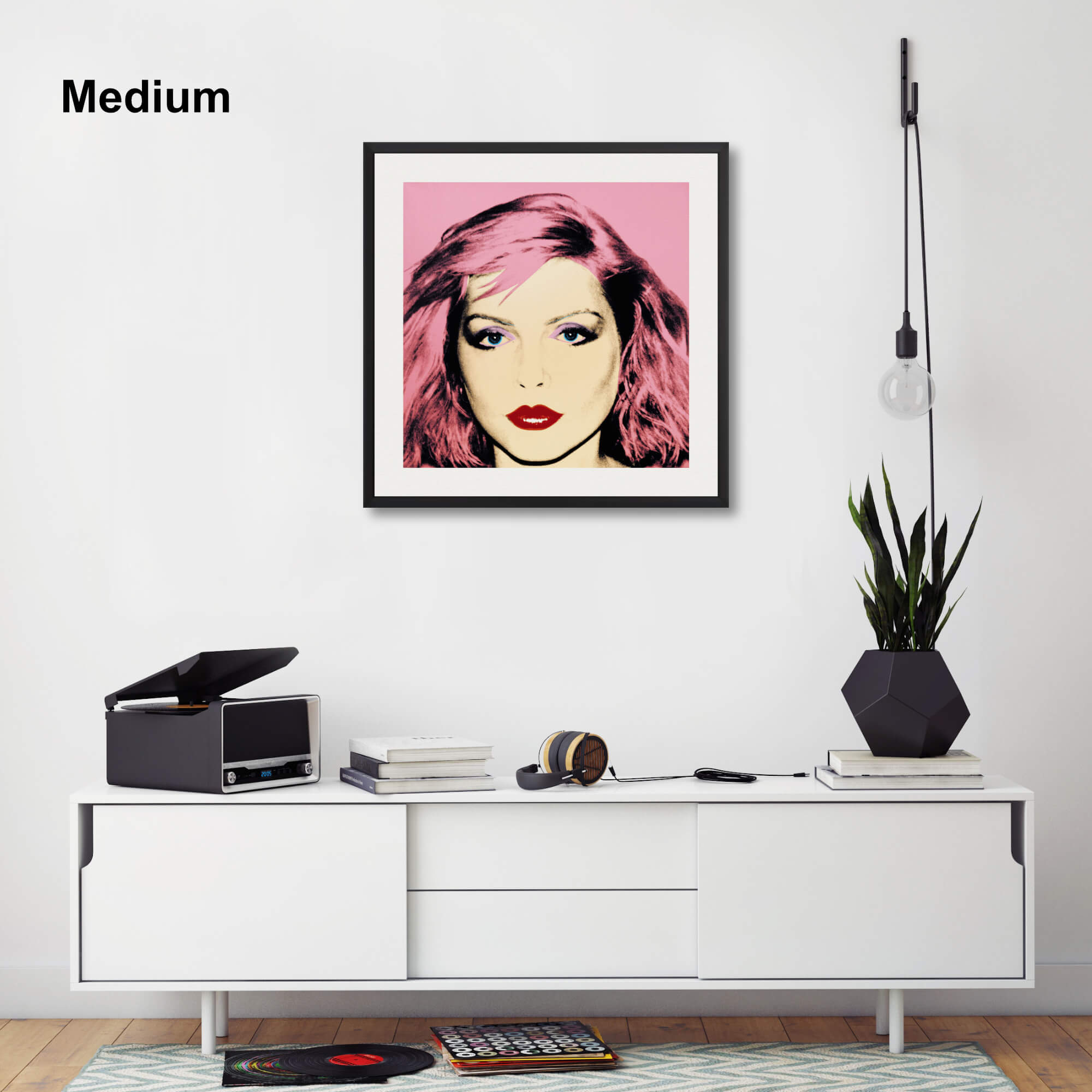 Debbie Harry by Andy Warhol Wall Art