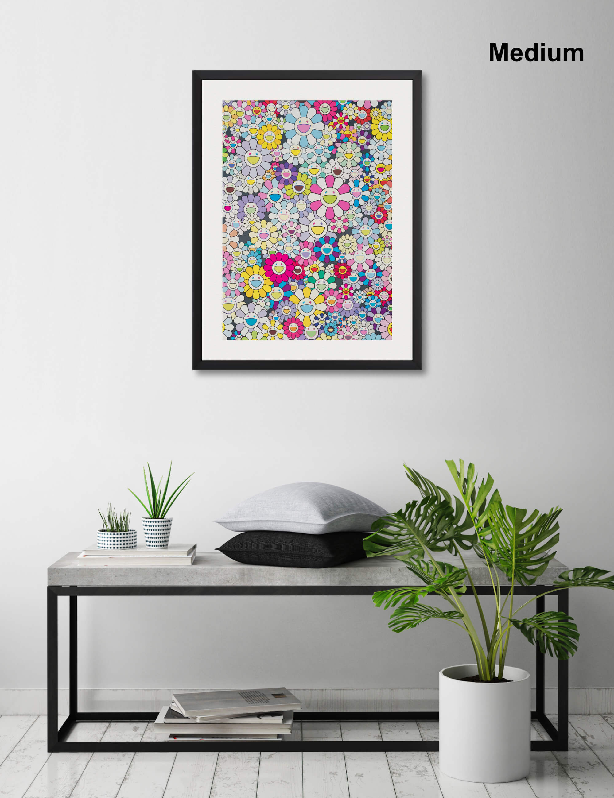 Champagne Supernova by Takashi Murakami Wall Art for Living Room
