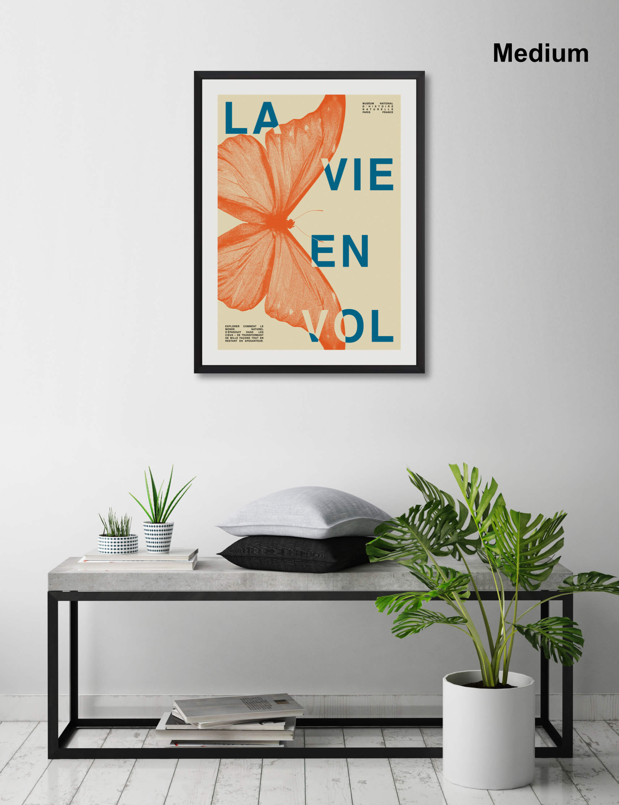 La Vie En Butterfly by Samuel Rossi Wall Art for Living Room
