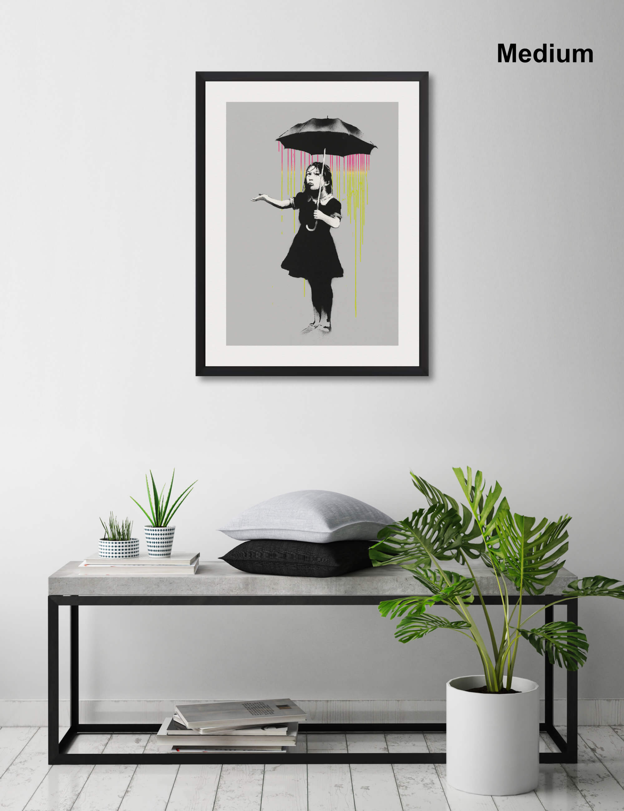 Nola by Banksy Wall Art for Living Room